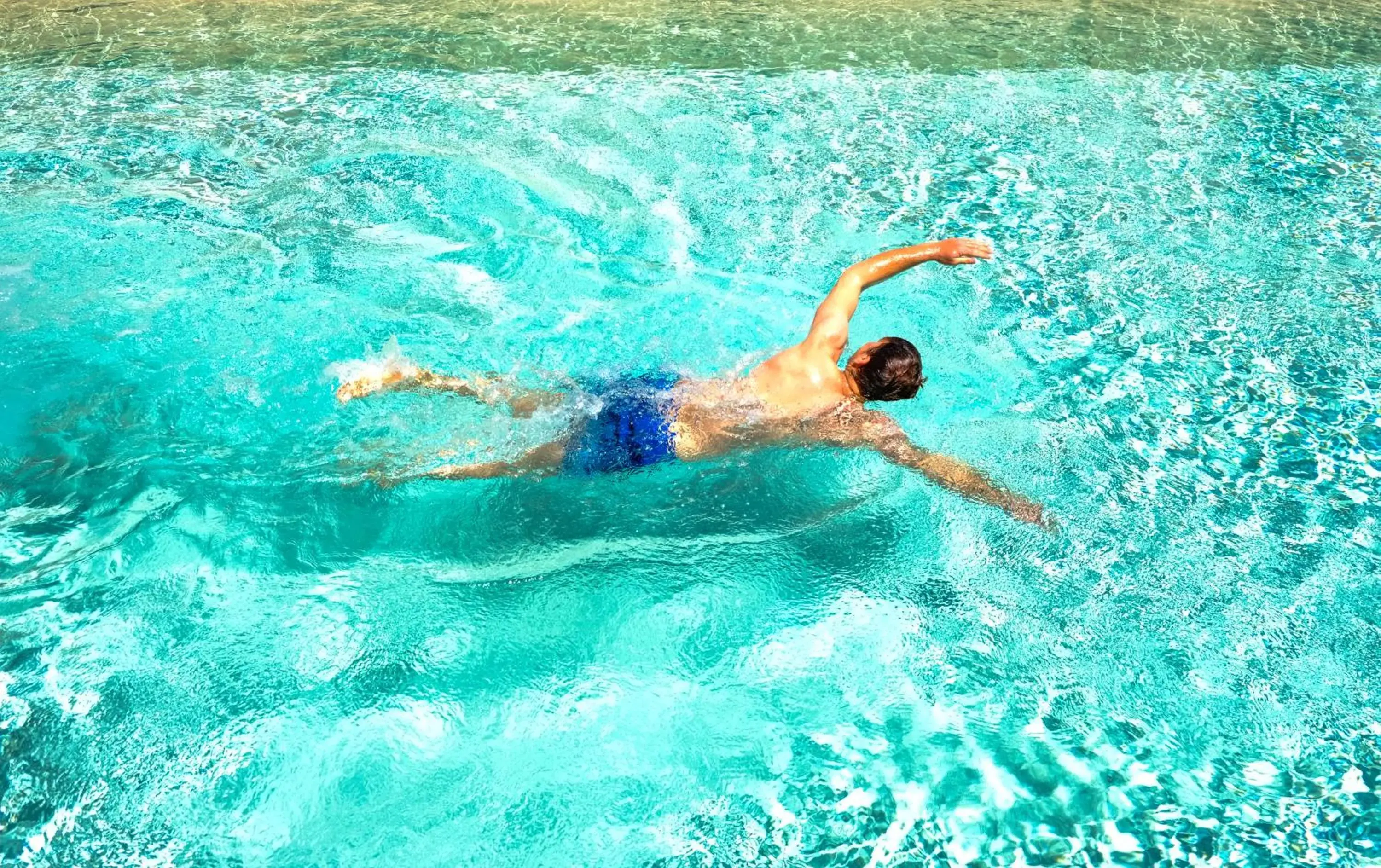 People, Swimming Pool in Baglio Di Scopello