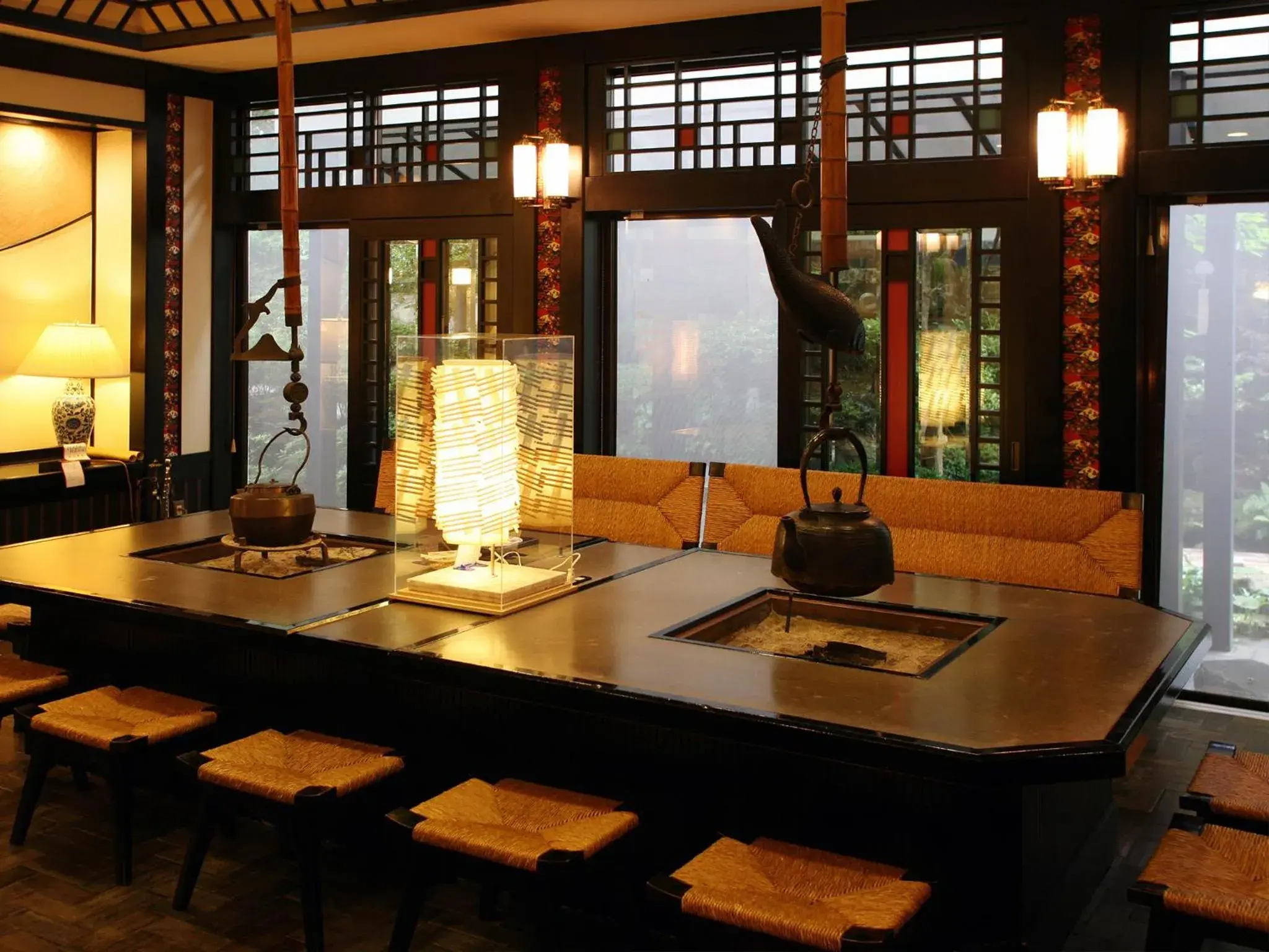 Lobby or reception, Lounge/Bar in Suikoen Ryokan