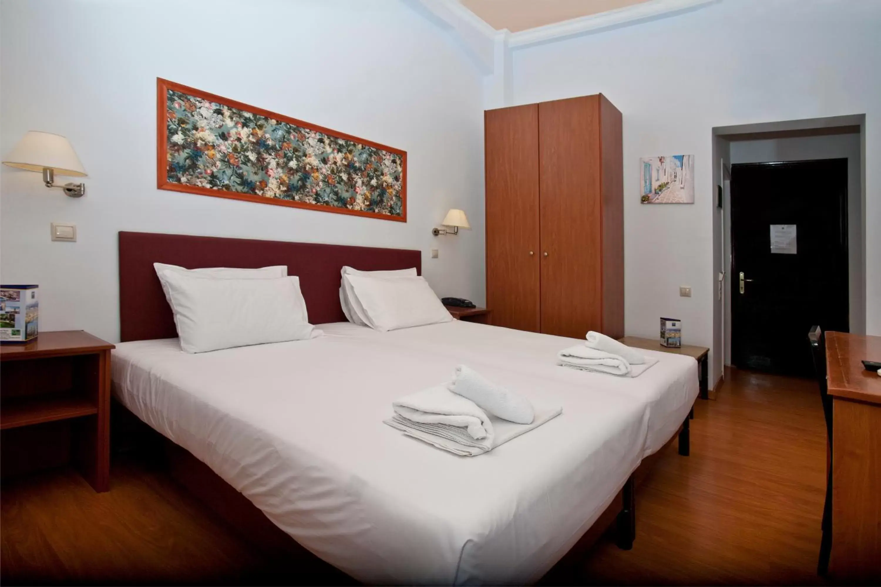 Bed in Grand Hotel Loutraki