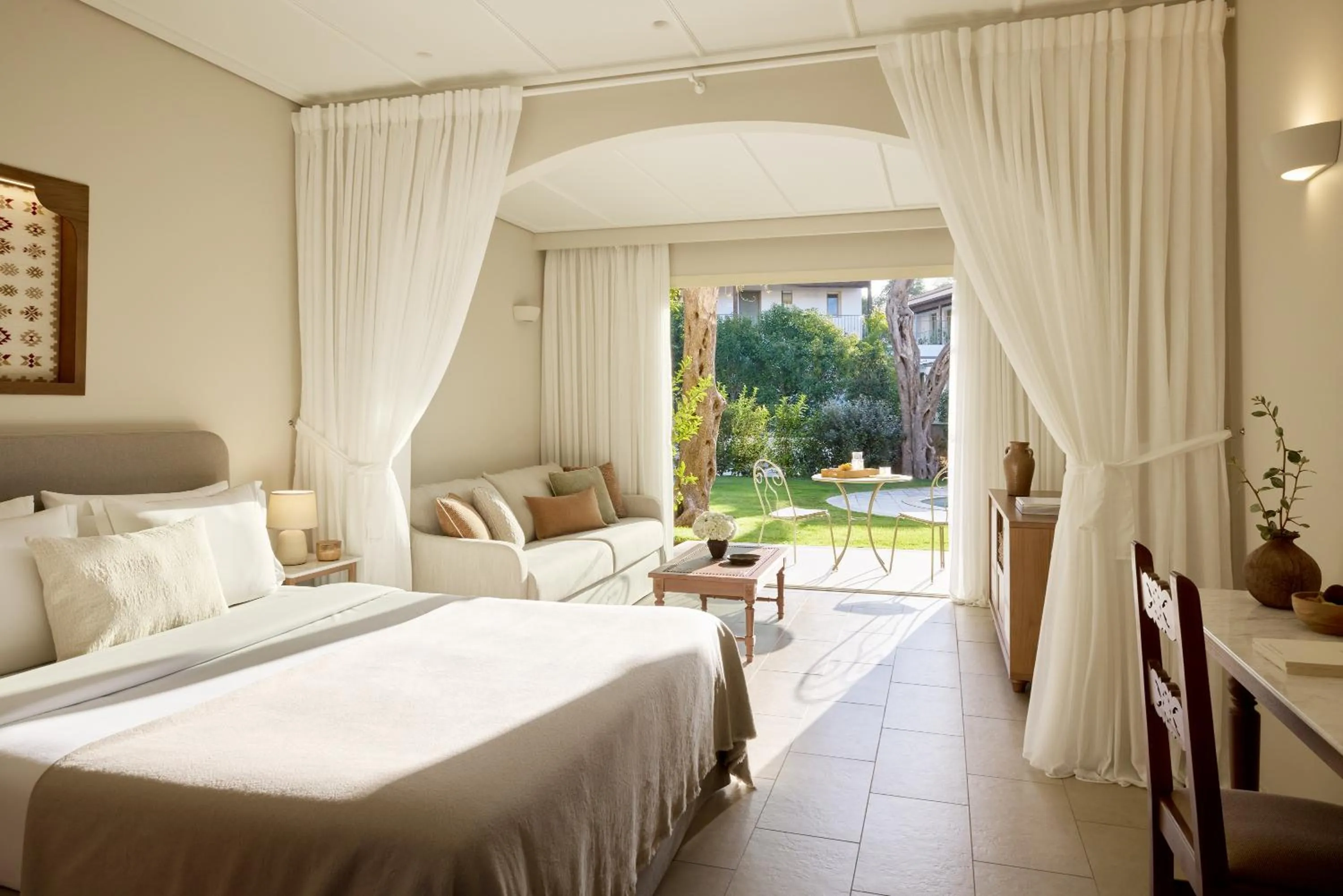 Garden view, Bed in Parga Beach Resort