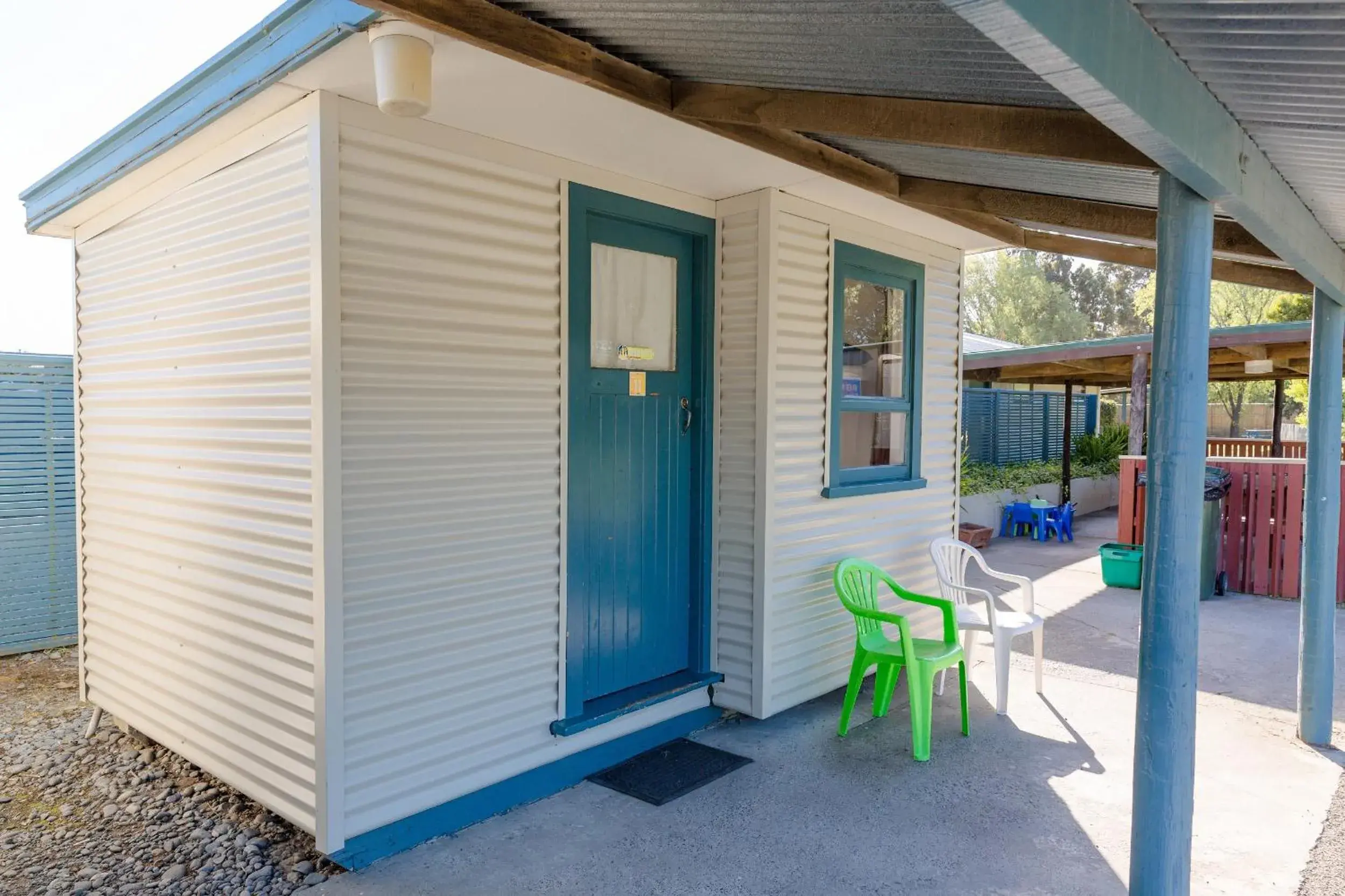 Balcony/Terrace in North South Holiday Park