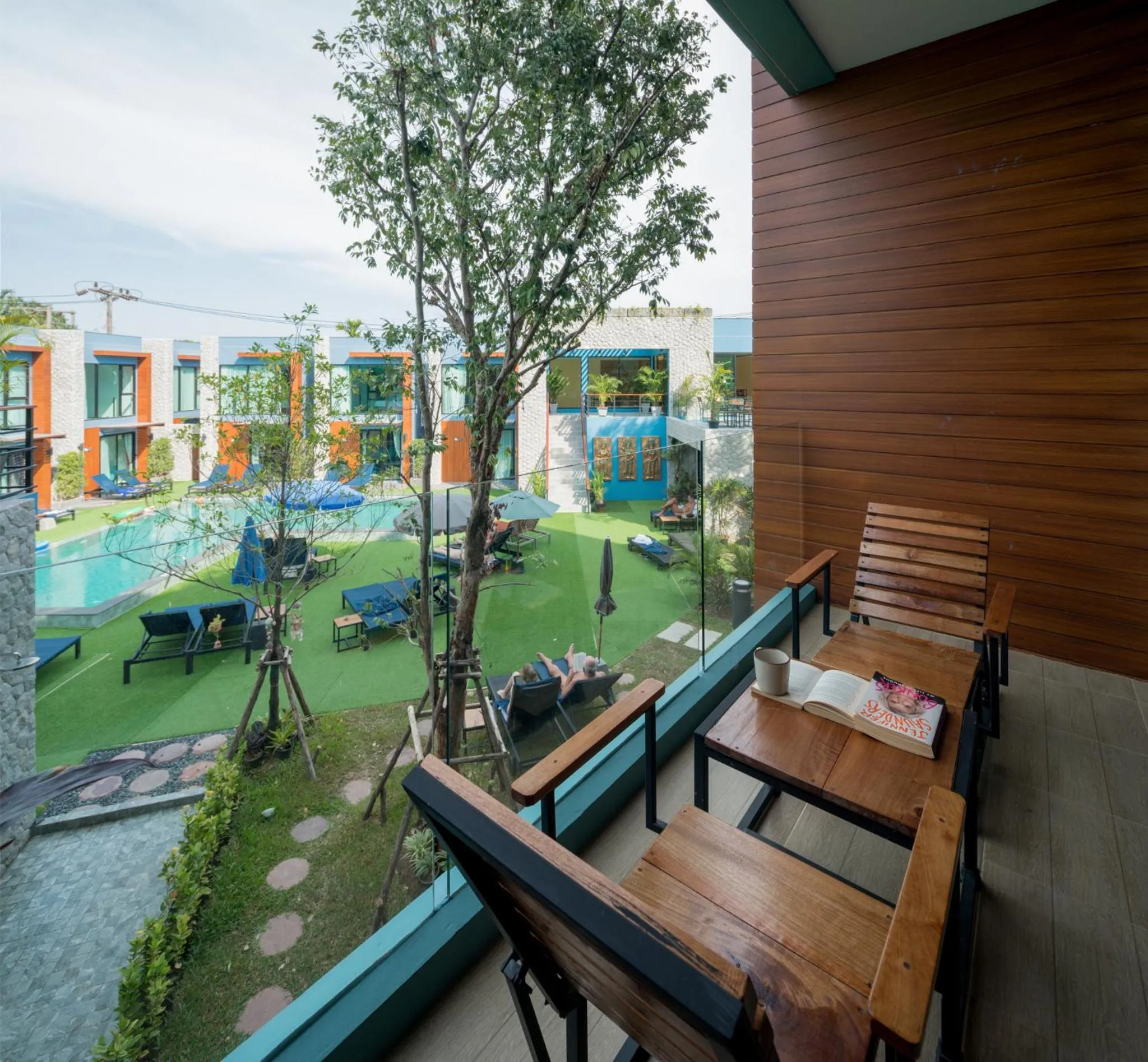 Patio in Peace Blue Naiharn Naturist Resort Phuket SHA Extra Plus