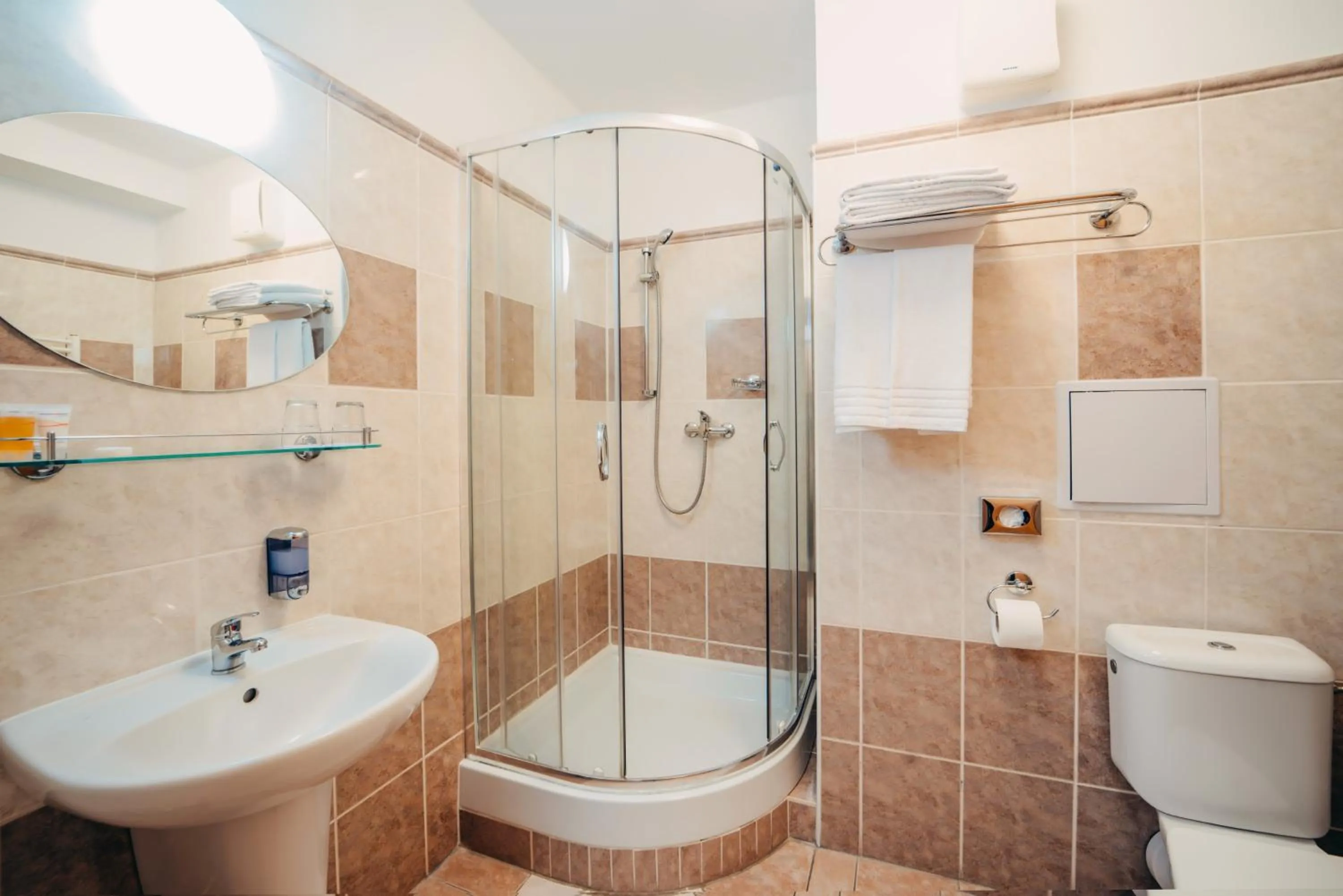 Bathroom in COLORFACTORY SPA Hotel - Czech Leading Hotels