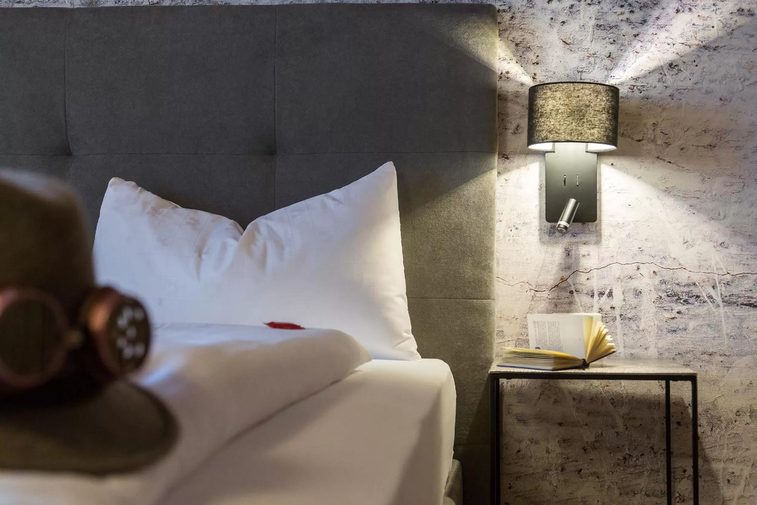 Bed in Eden Apartments