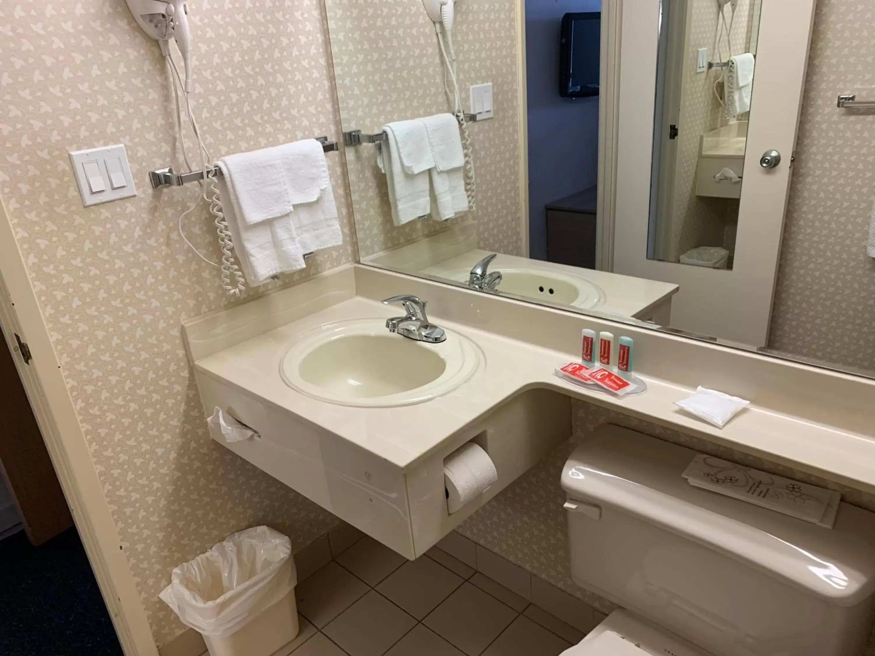 Bathroom in Econo Lodge Airport Quebec