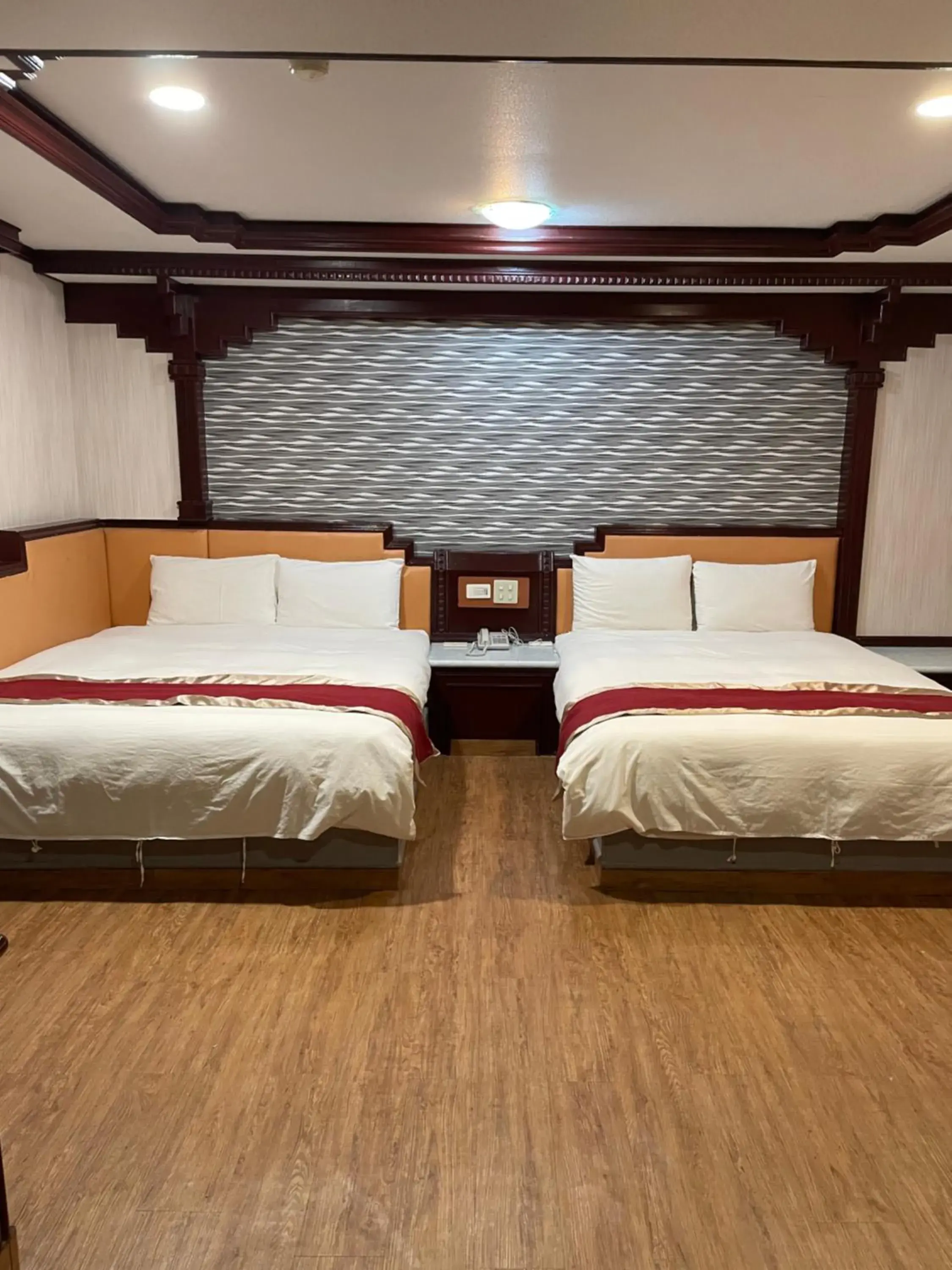 Bed in Mei-Hua Hotel