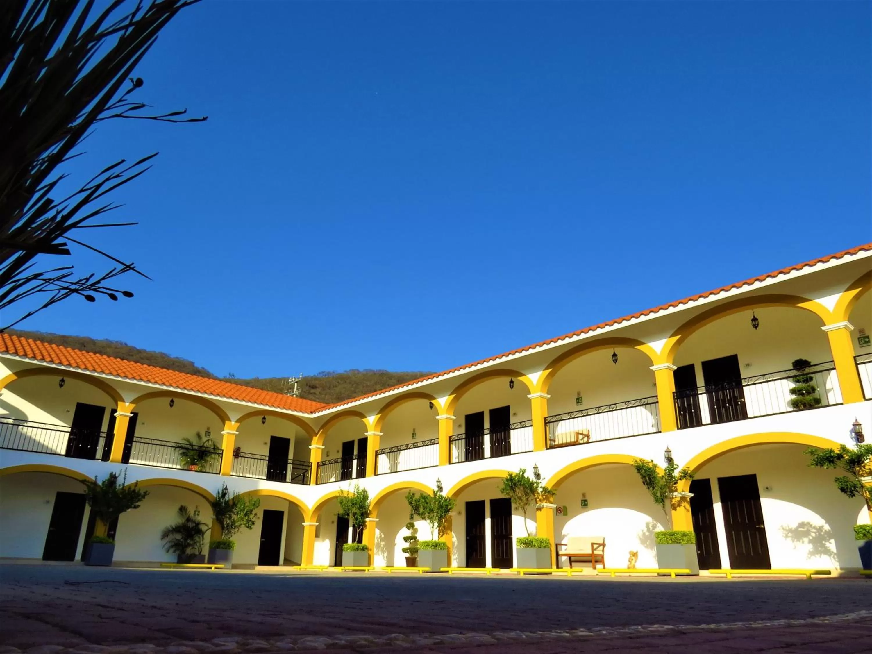 Property building in Casa Blanca Hotel