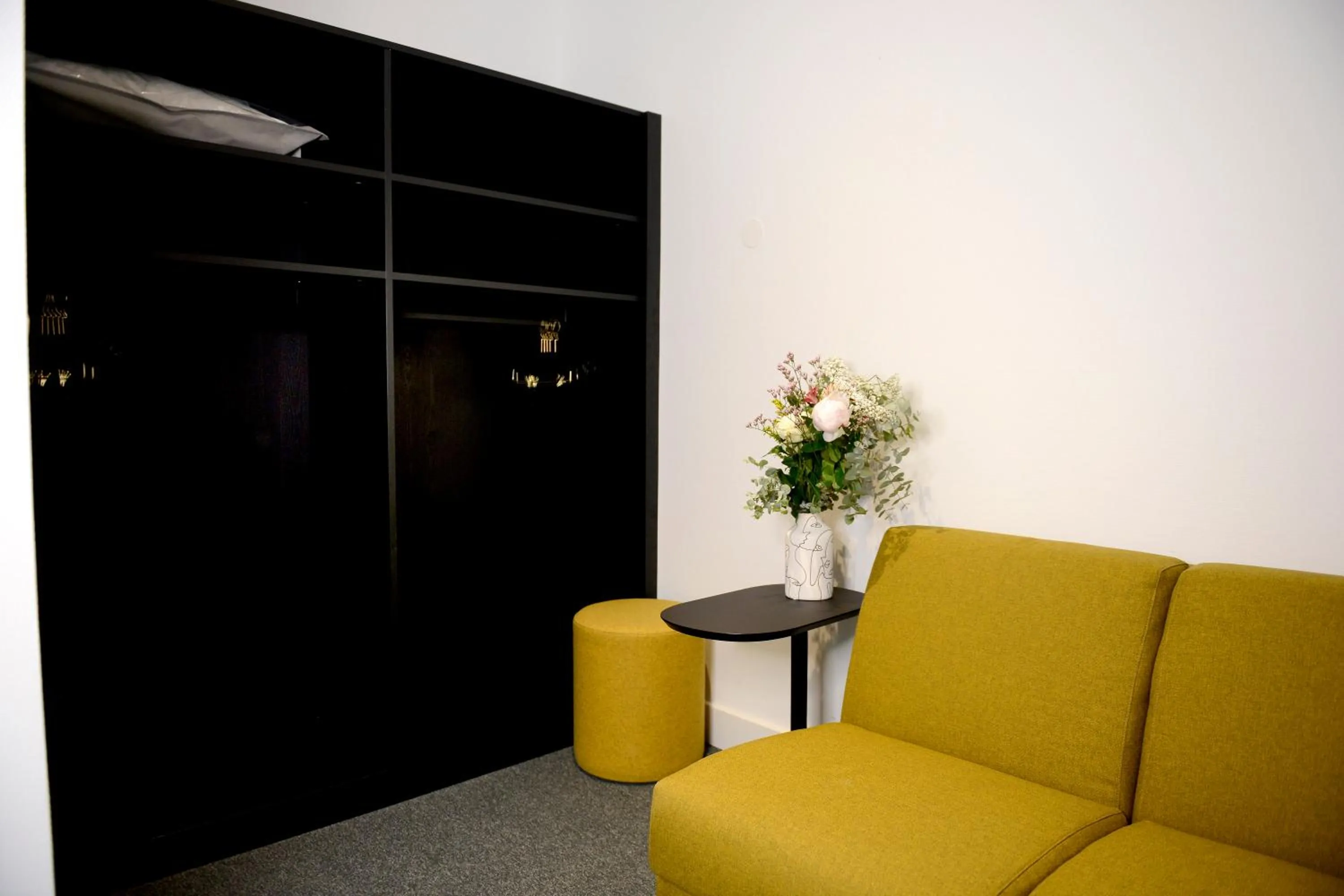 Bed in Hôtel Villa Berlioz