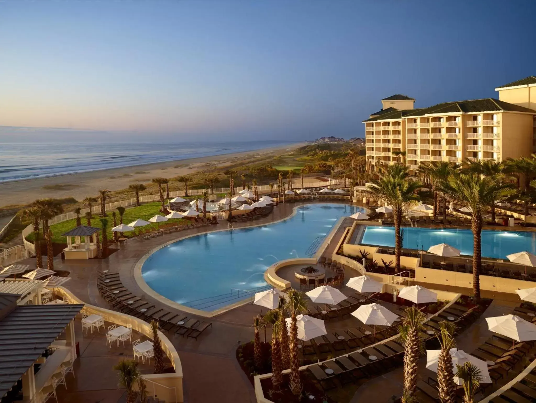 Property building, Pool View in Omni Amelia Island Resort