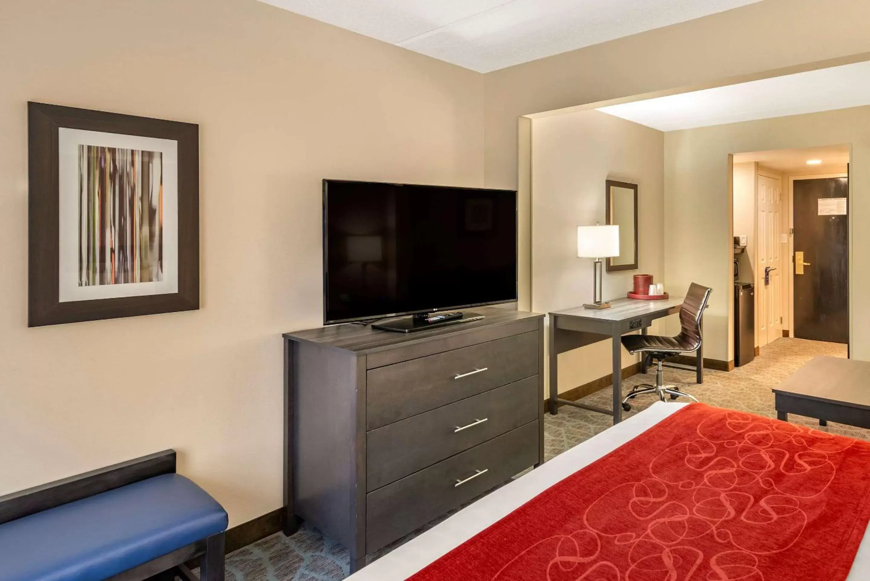 Photo of the whole room, TV/Entertainment Center in Comfort Suites Alpharetta - Roswell - Atlanta Area
