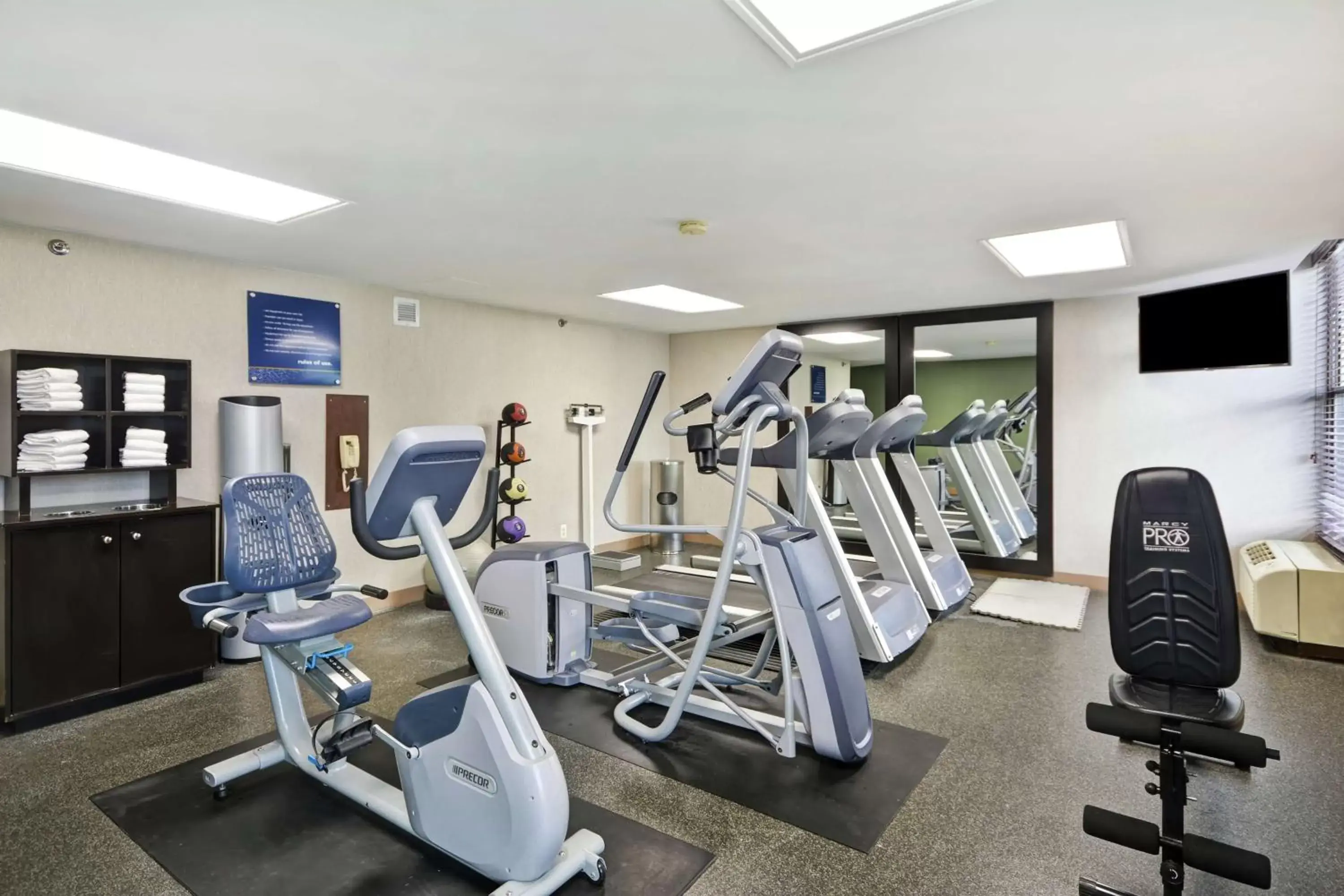 Fitness centre/facilities, Fitness Center/Facilities in Hampton Inn Detroit Madison Heights South Troy
