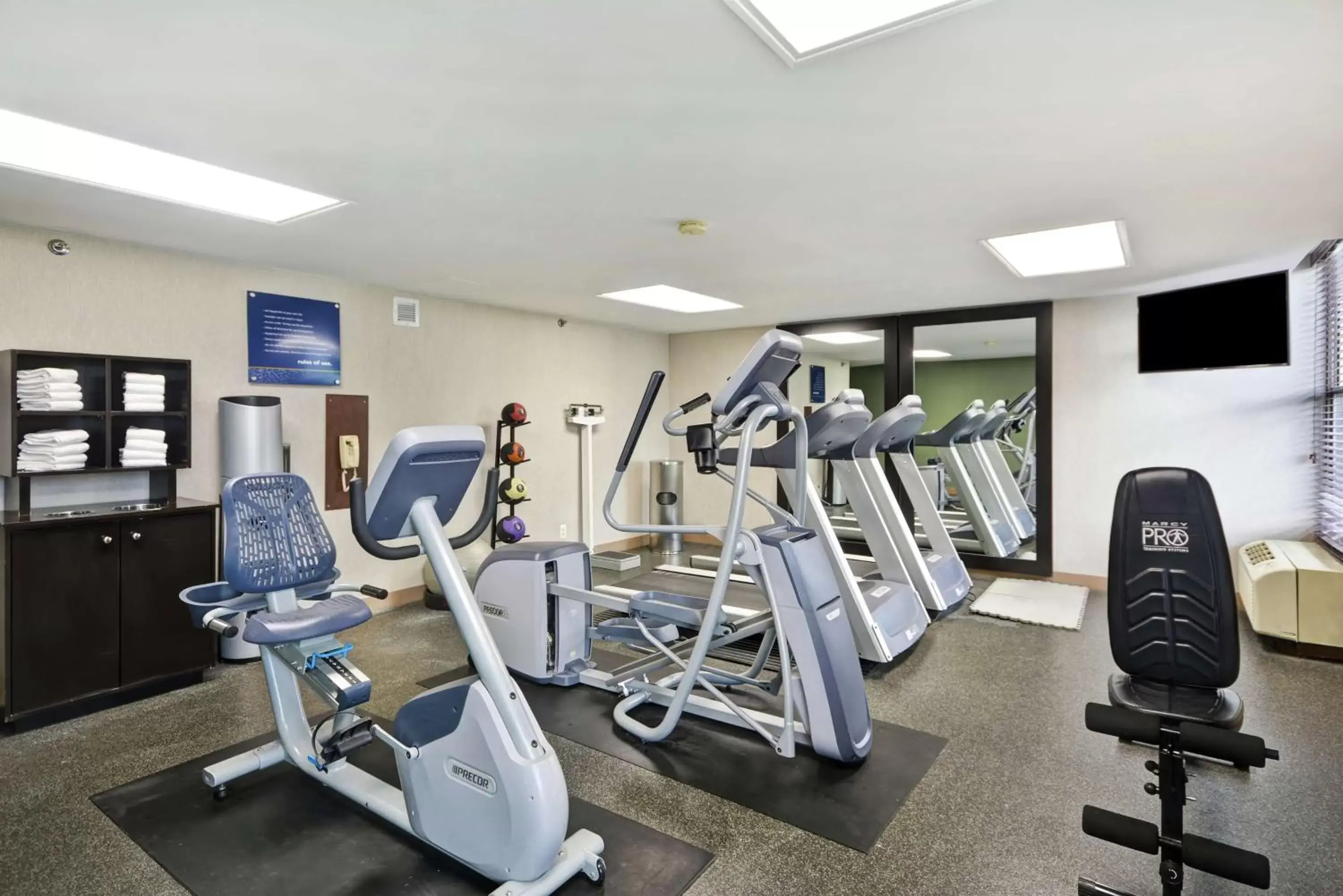 Fitness centre/facilities in Hampton Inn Detroit Madison Heights South Troy Fitness centre/facilities in Hampton Inn Detroit Madison Heights South Troy