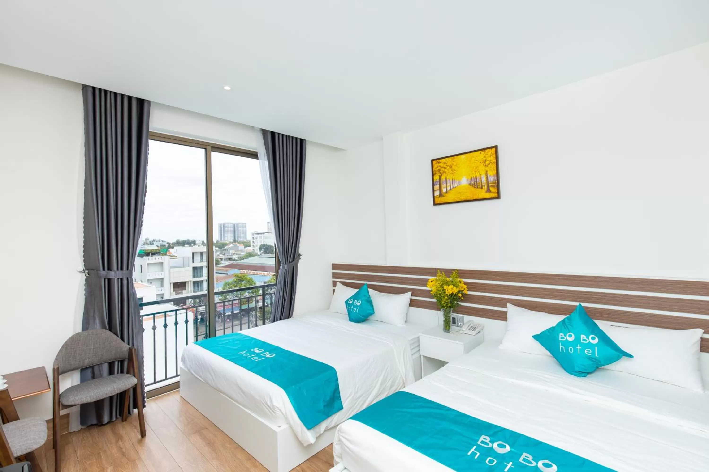 View (from property/room), Bed in BOBO Boutique Hotel