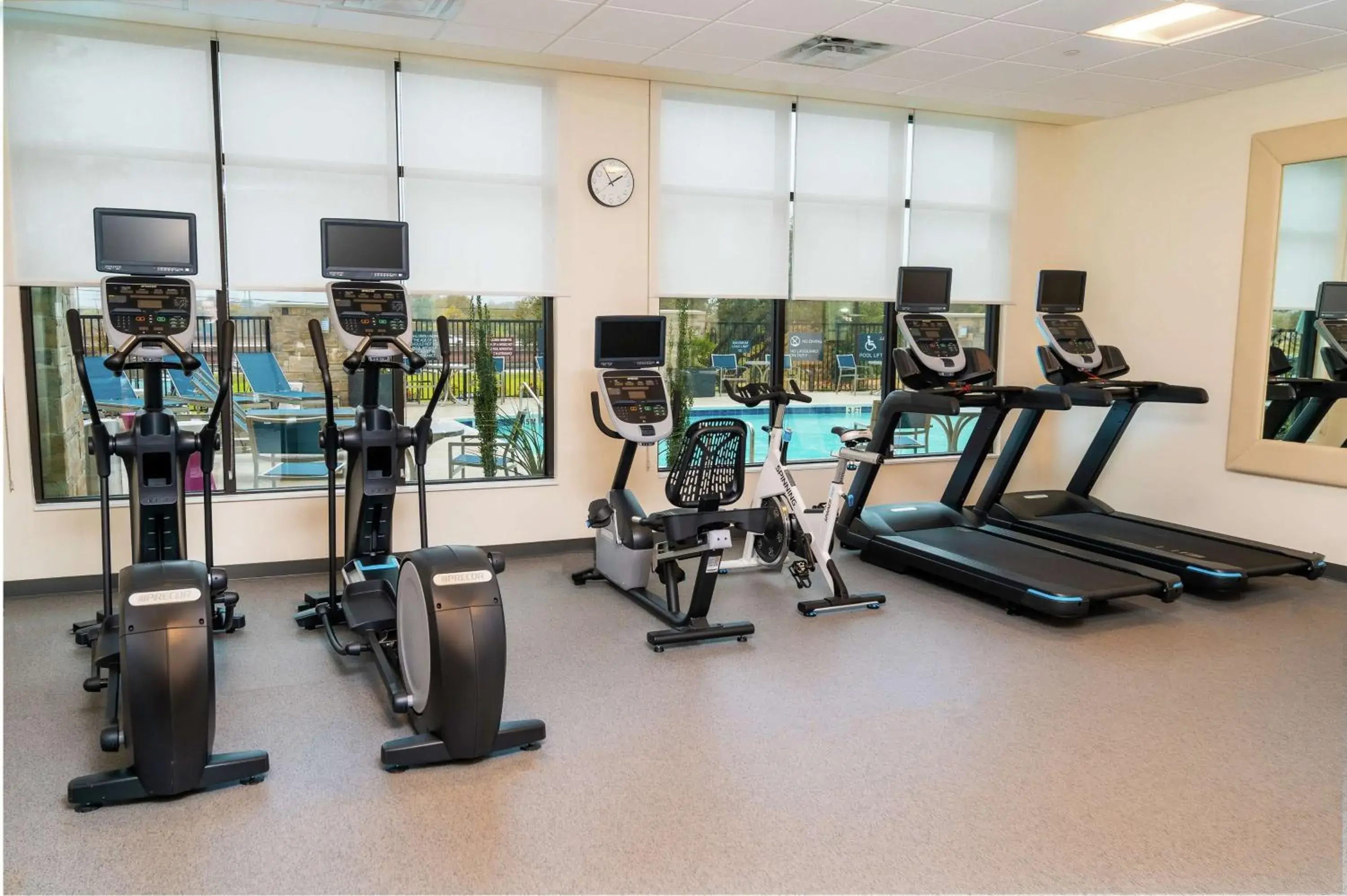 Fitness centre/facilities, Fitness Center/Facilities in Hilton Garden Inn Cedar Park Austin