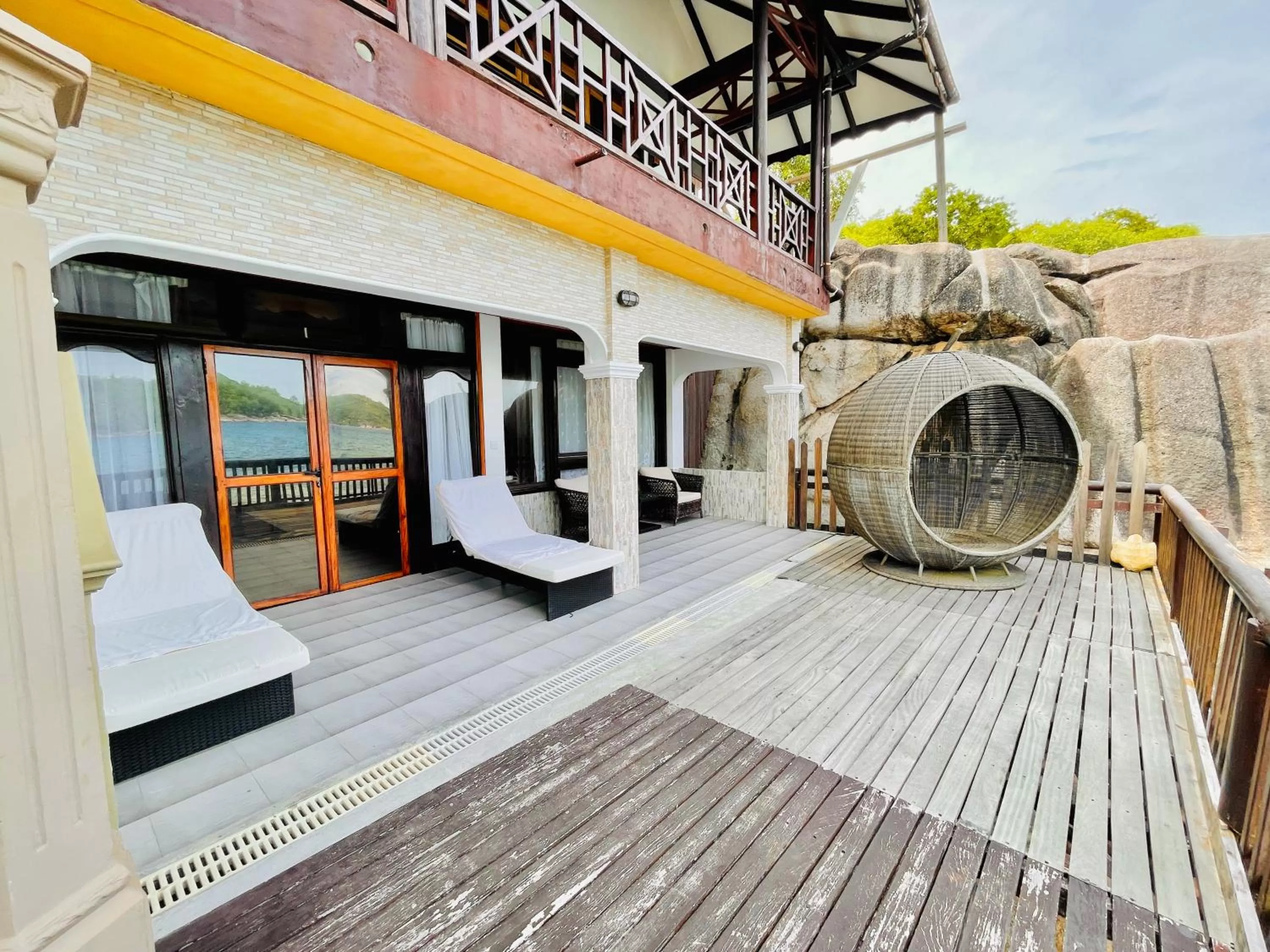 Patio in Villa Chez Batista