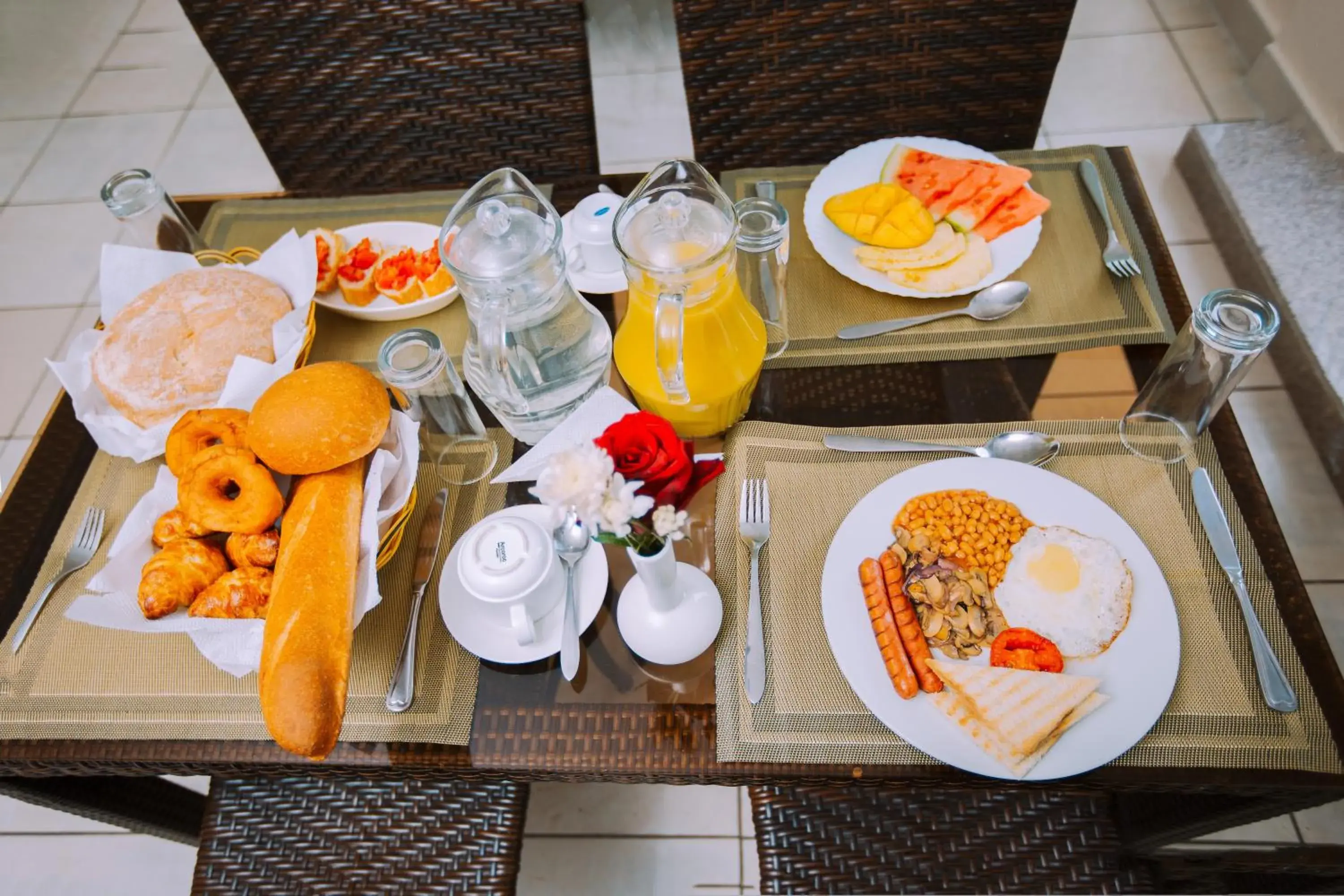 Breakfast in Mayfair Hotel