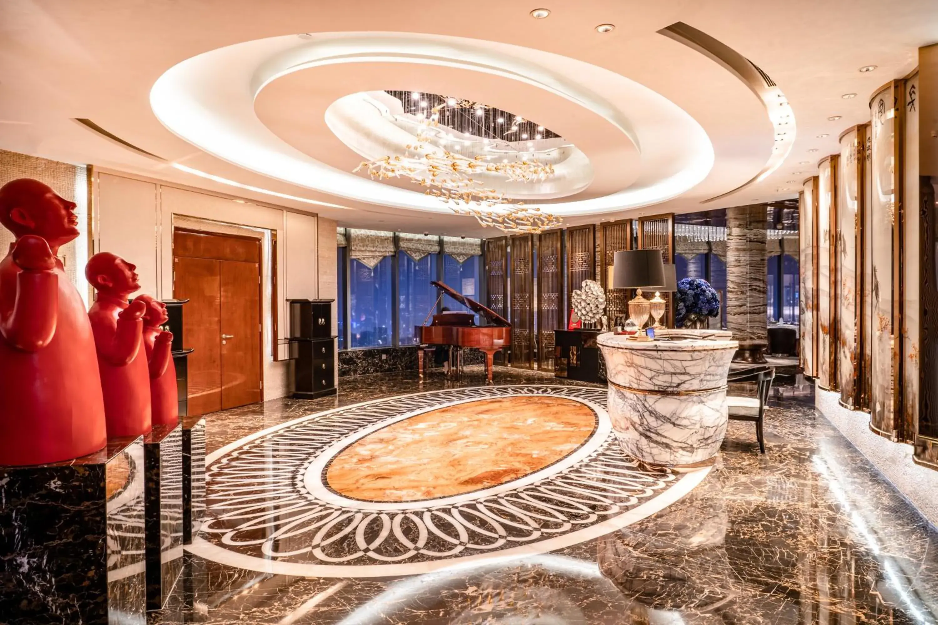 Lobby/Reception in Crowne Plaza Xi'an, an IHG Hotel