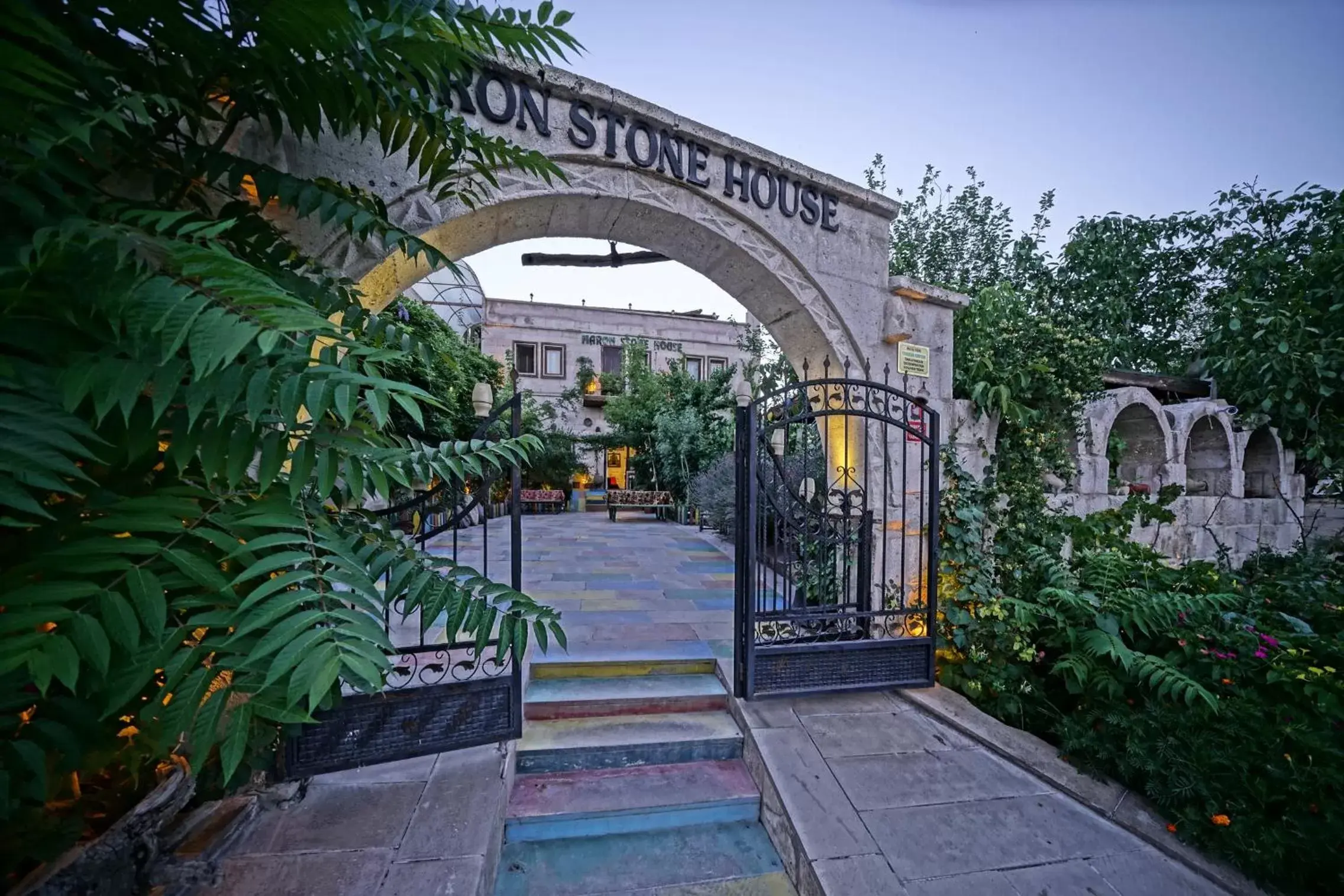 Facade/entrance in Maron Stone House