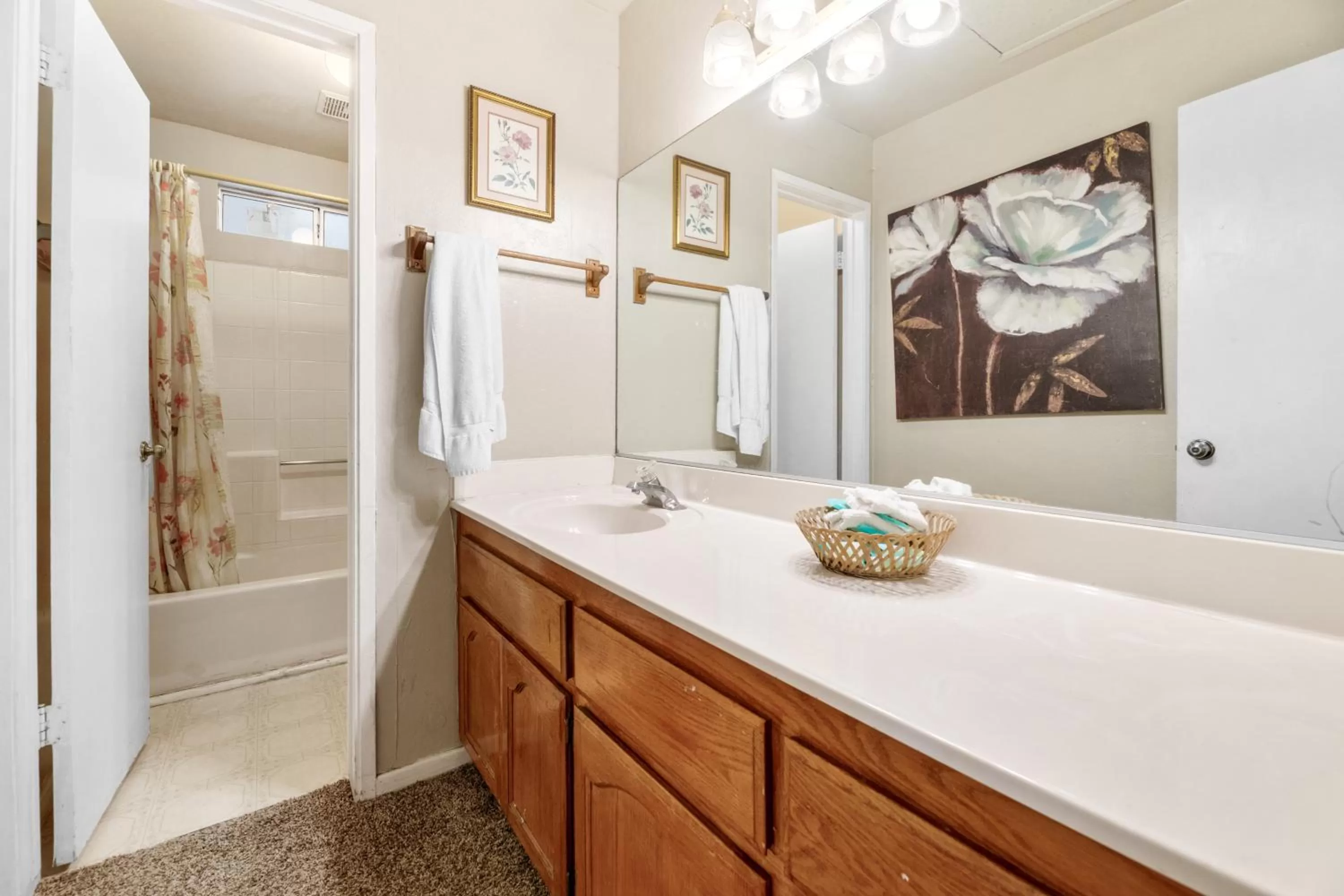 Bathroom in Black Forest Lodge
