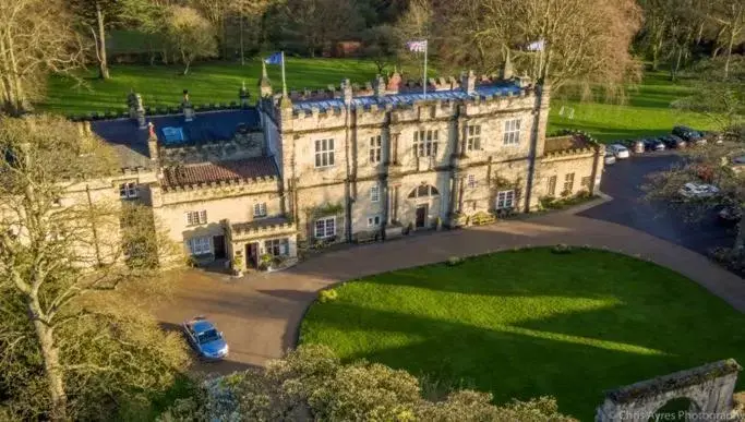 Garden, Bird's-eye View in The Old Lodge