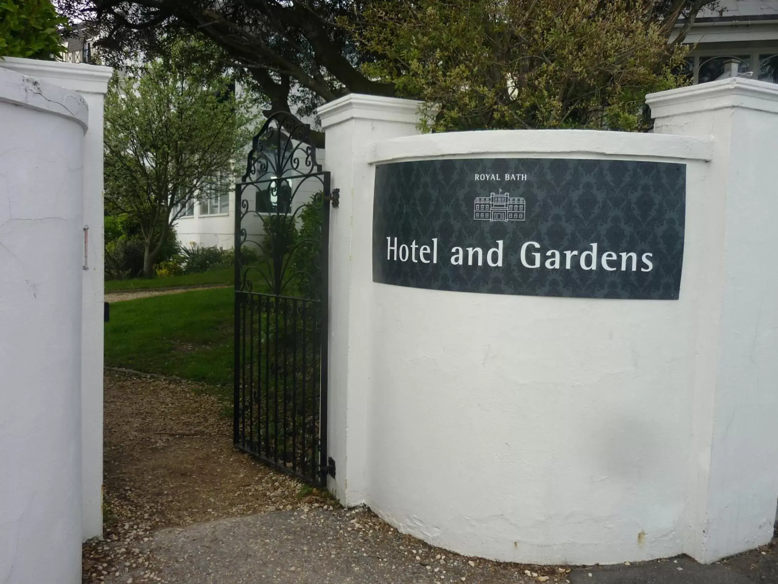 Garden, Property Logo/Sign in Royal Bath Hotel & Spa Bournemouth