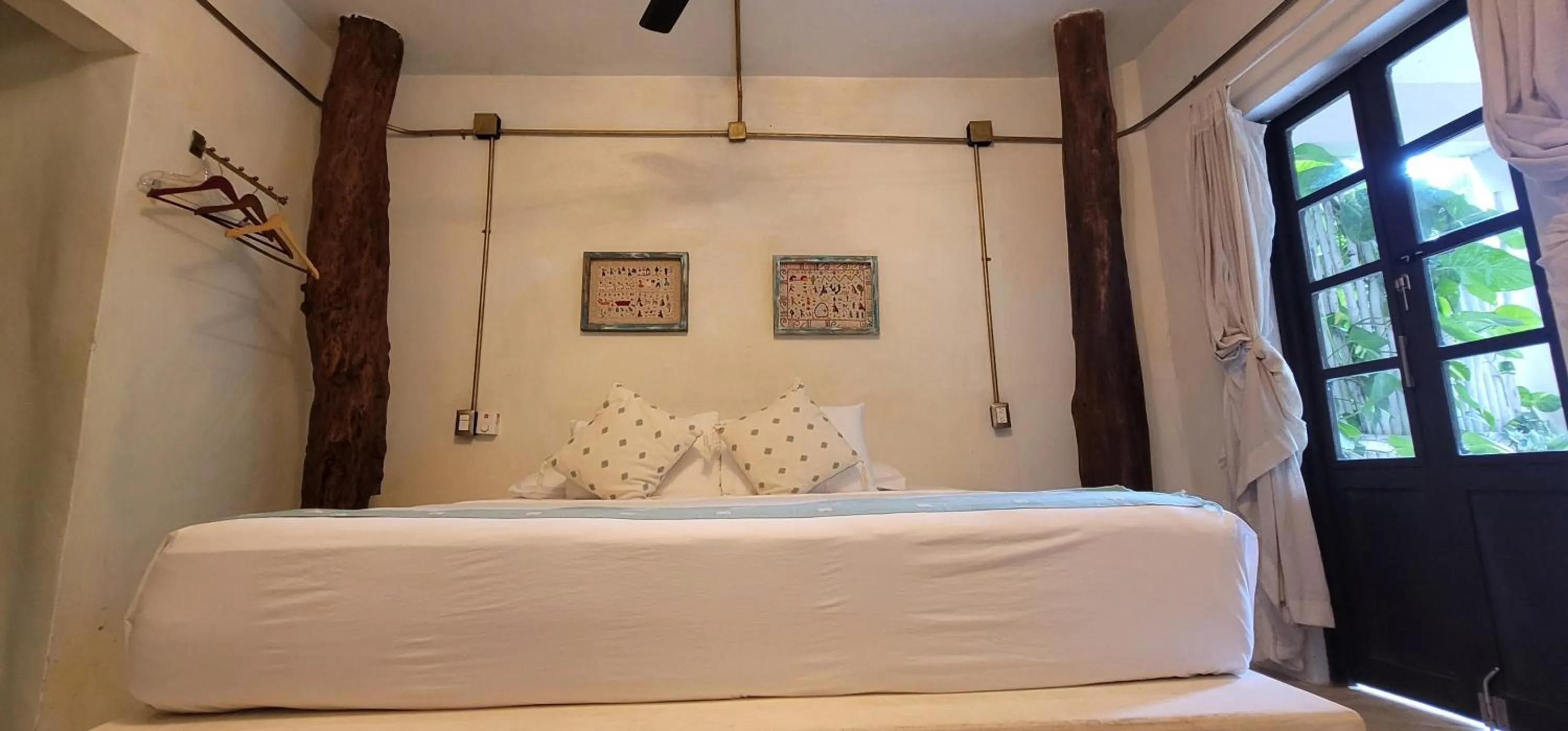 Bed in Casa Ambar Hotel & Boutique Tulum