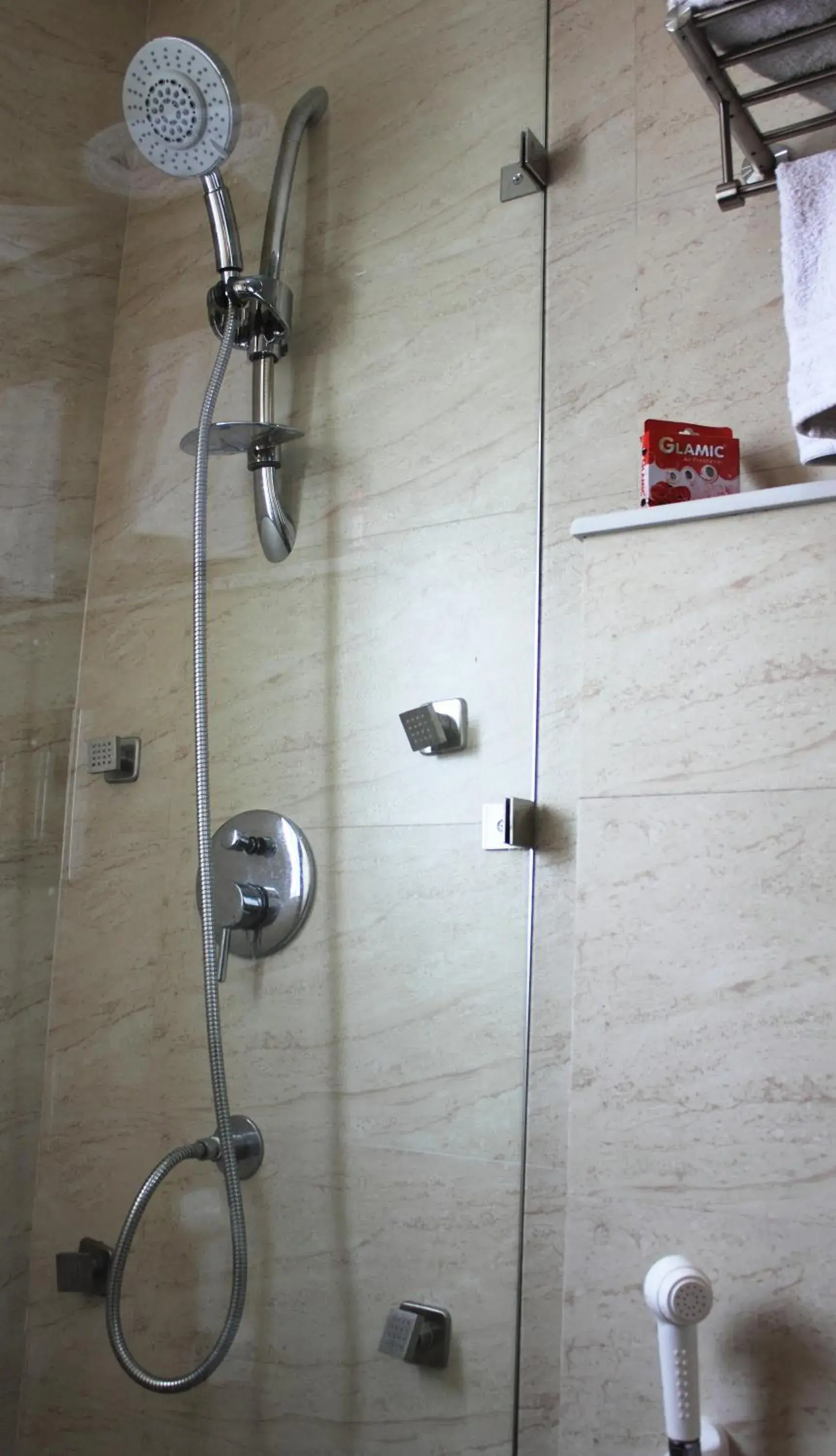 Shower, Bathroom in Hotel Ivory 32
