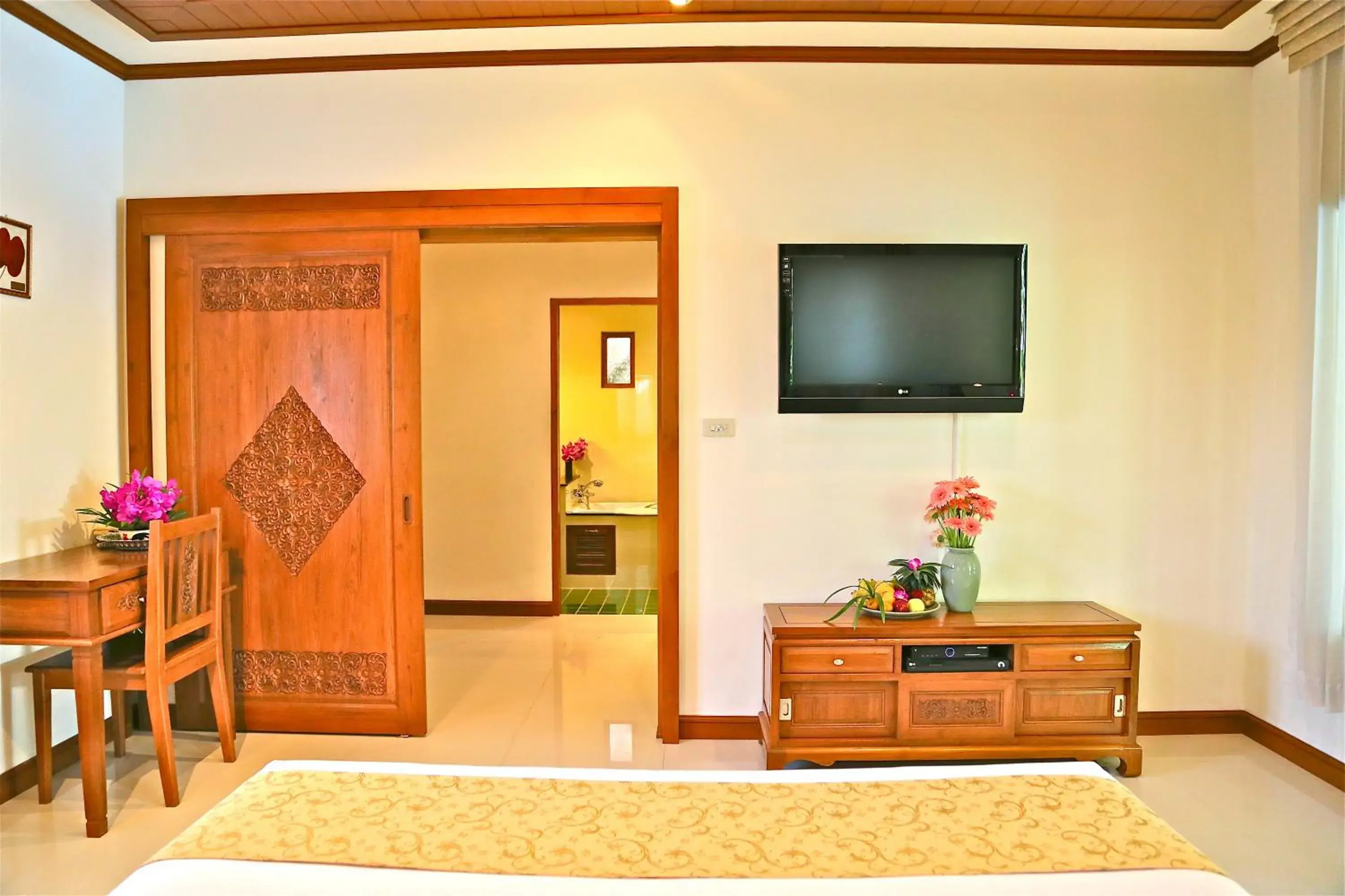 Decorative detail, Seating Area in Oriental Siam Resort