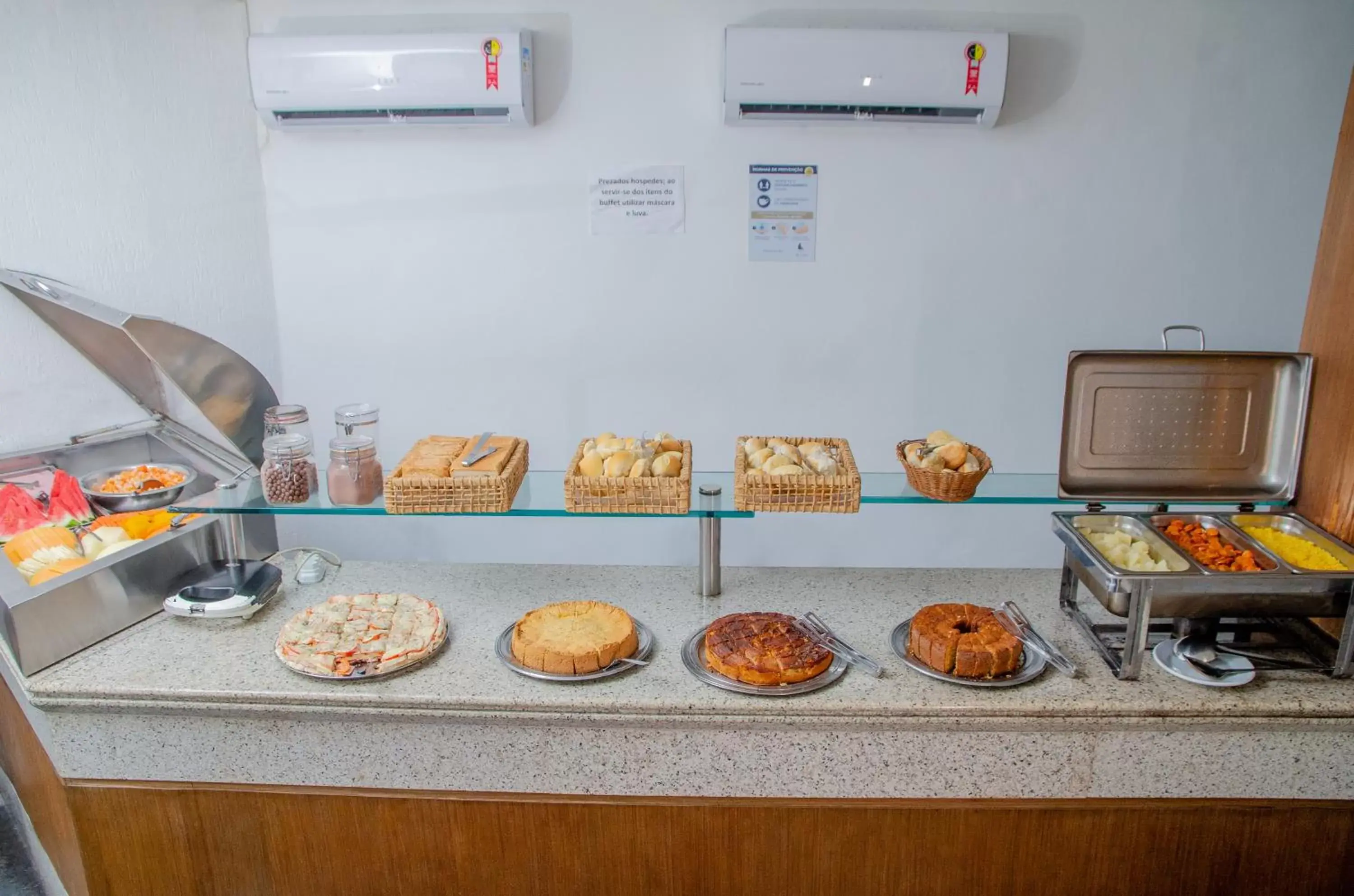 Breakfast in La Belle Beach Hotel Breakfast in La Belle Beach Hotel