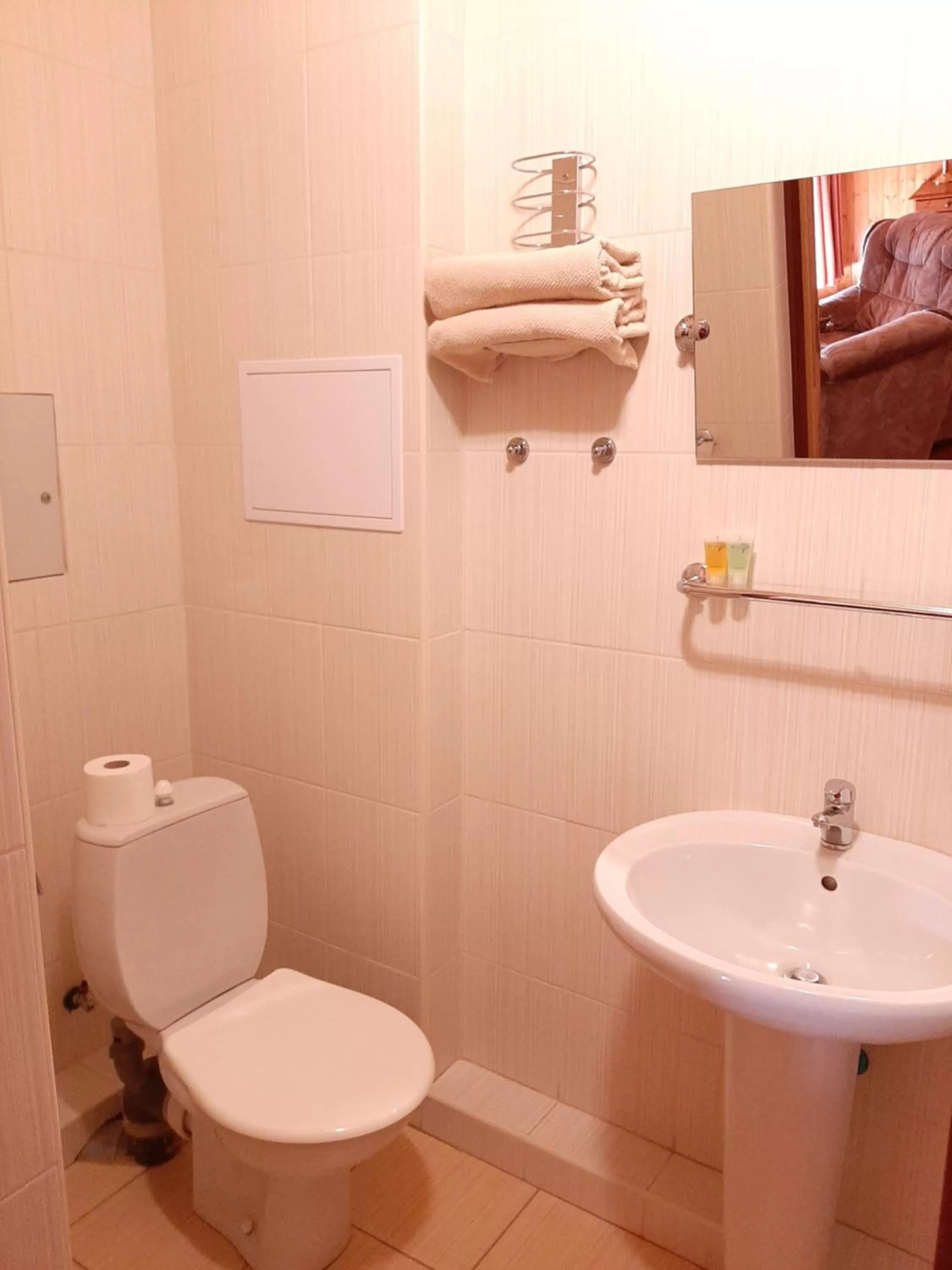 Bathroom in garni Hotel ASAS***