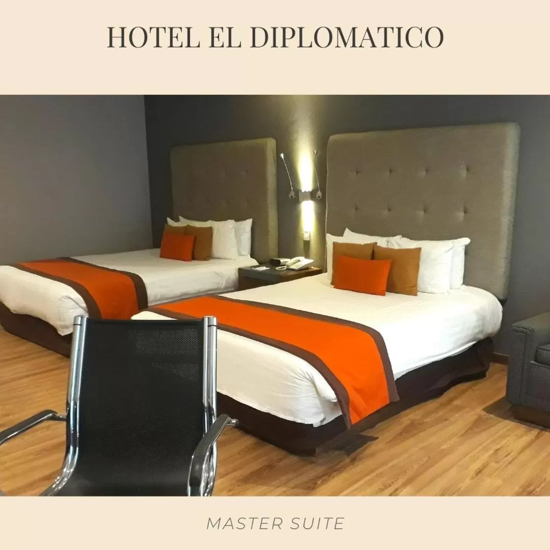 Bedroom, Bed in El Diplomatico