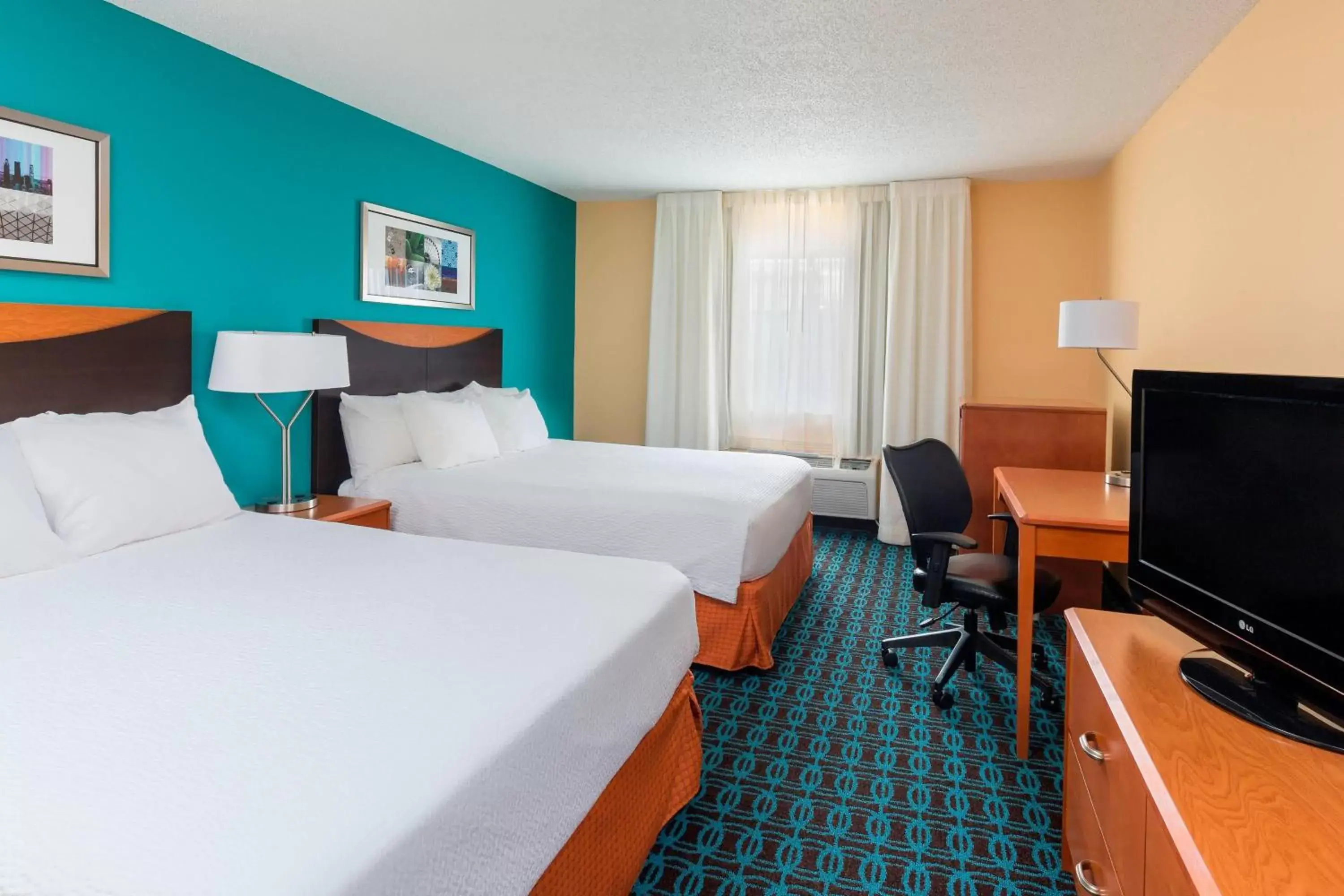 Queen Room with Two Queen Beds - Hearing Accessible in Fairfield Inn & Suites Lubbock