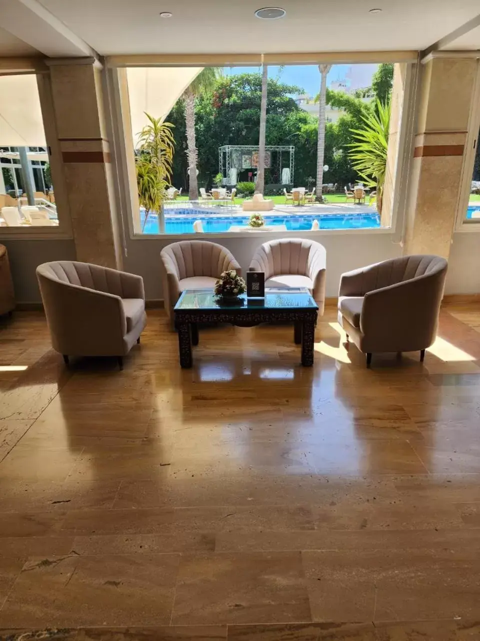 Lobby or reception in El Oumnia Puerto & Spa