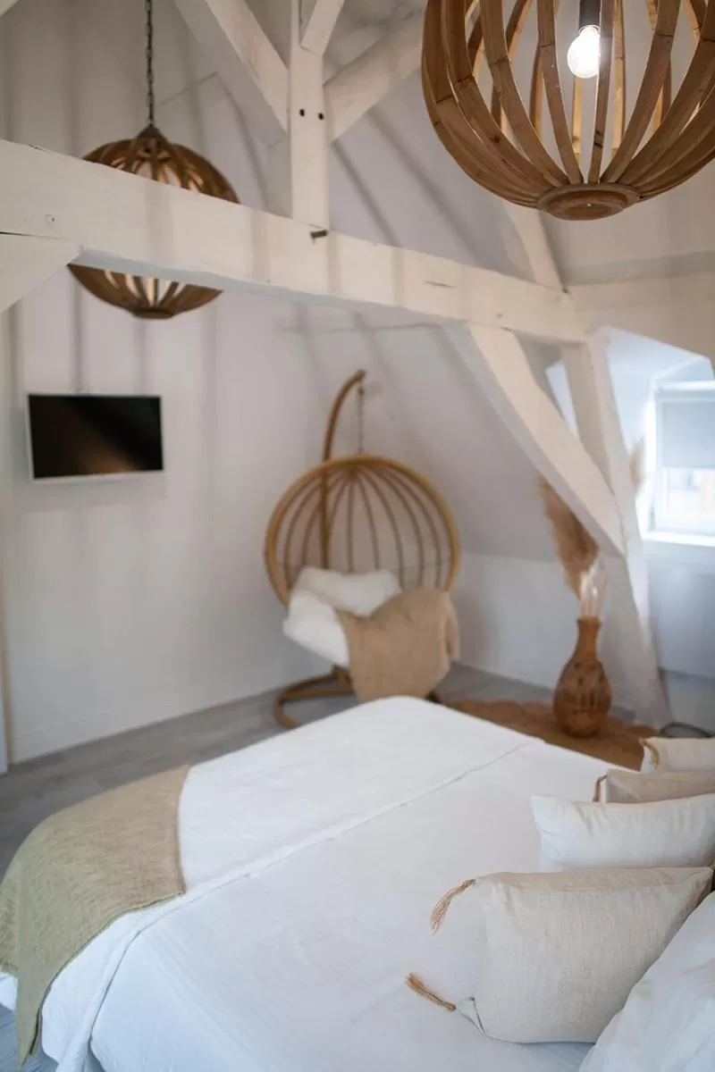 Bed in Bienvenue Chez Nous