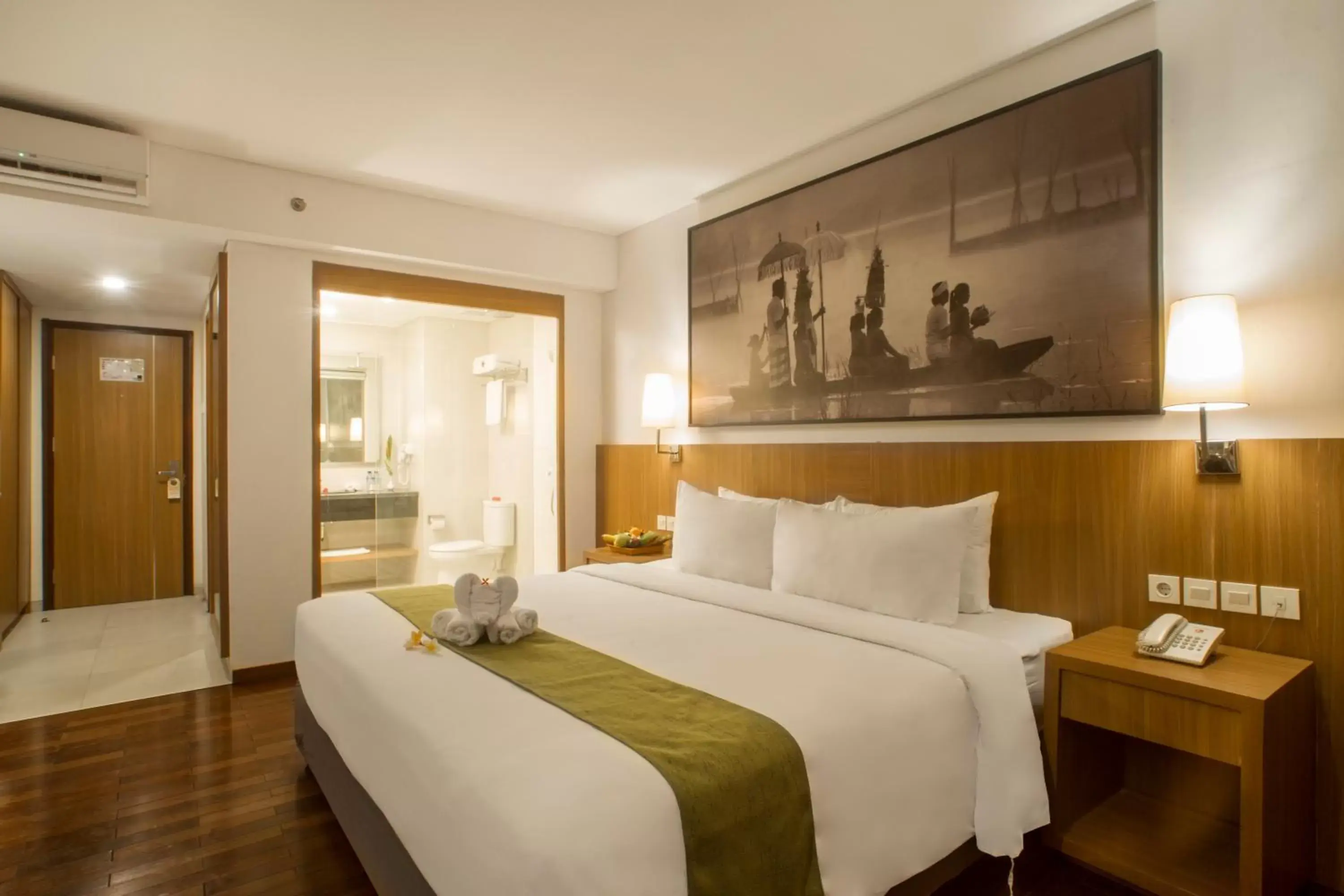 Bedroom, Bed in New Garden View Resort - CHSE Certified