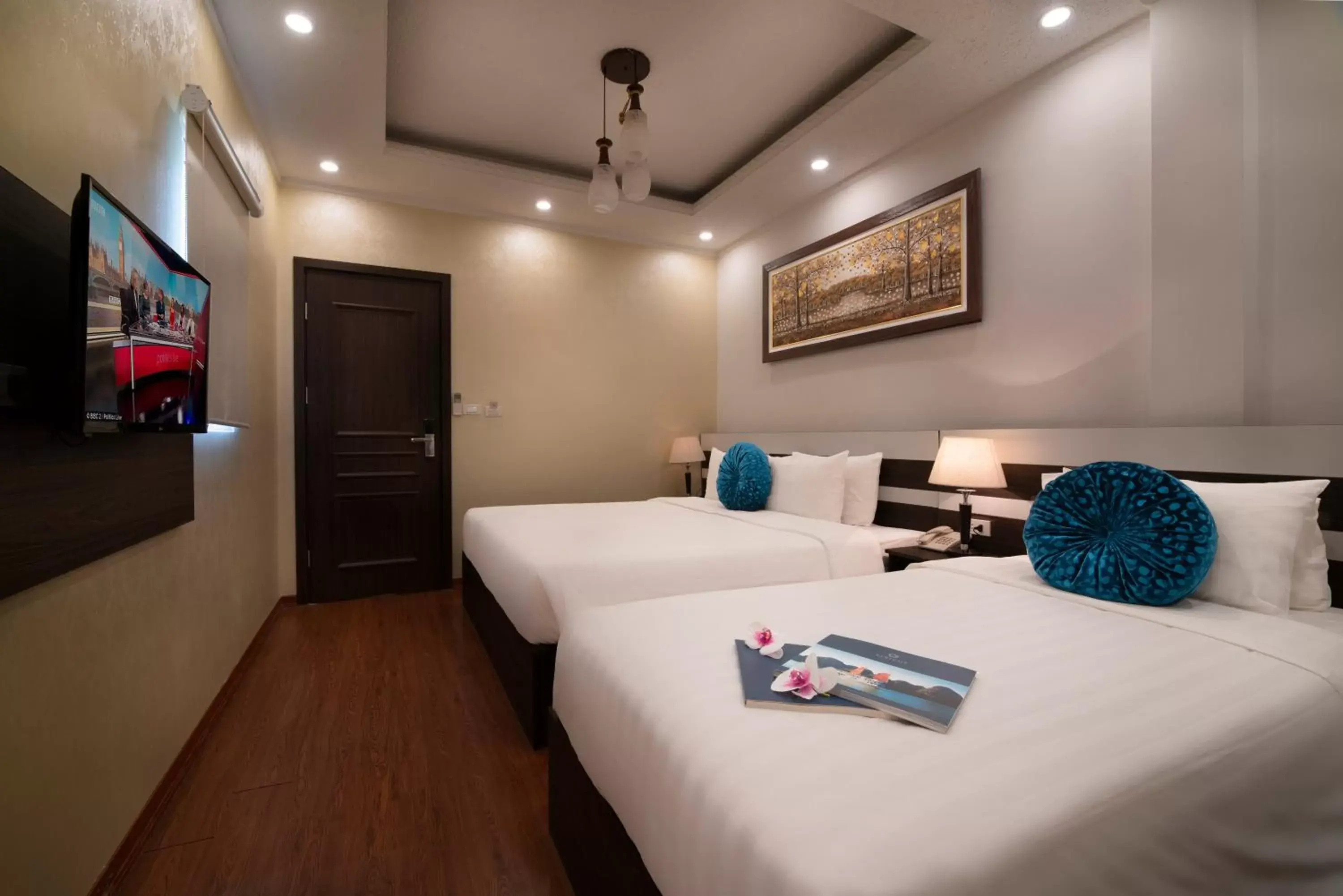 Bedroom, Bed in Le Beryl Hanoi Hotel