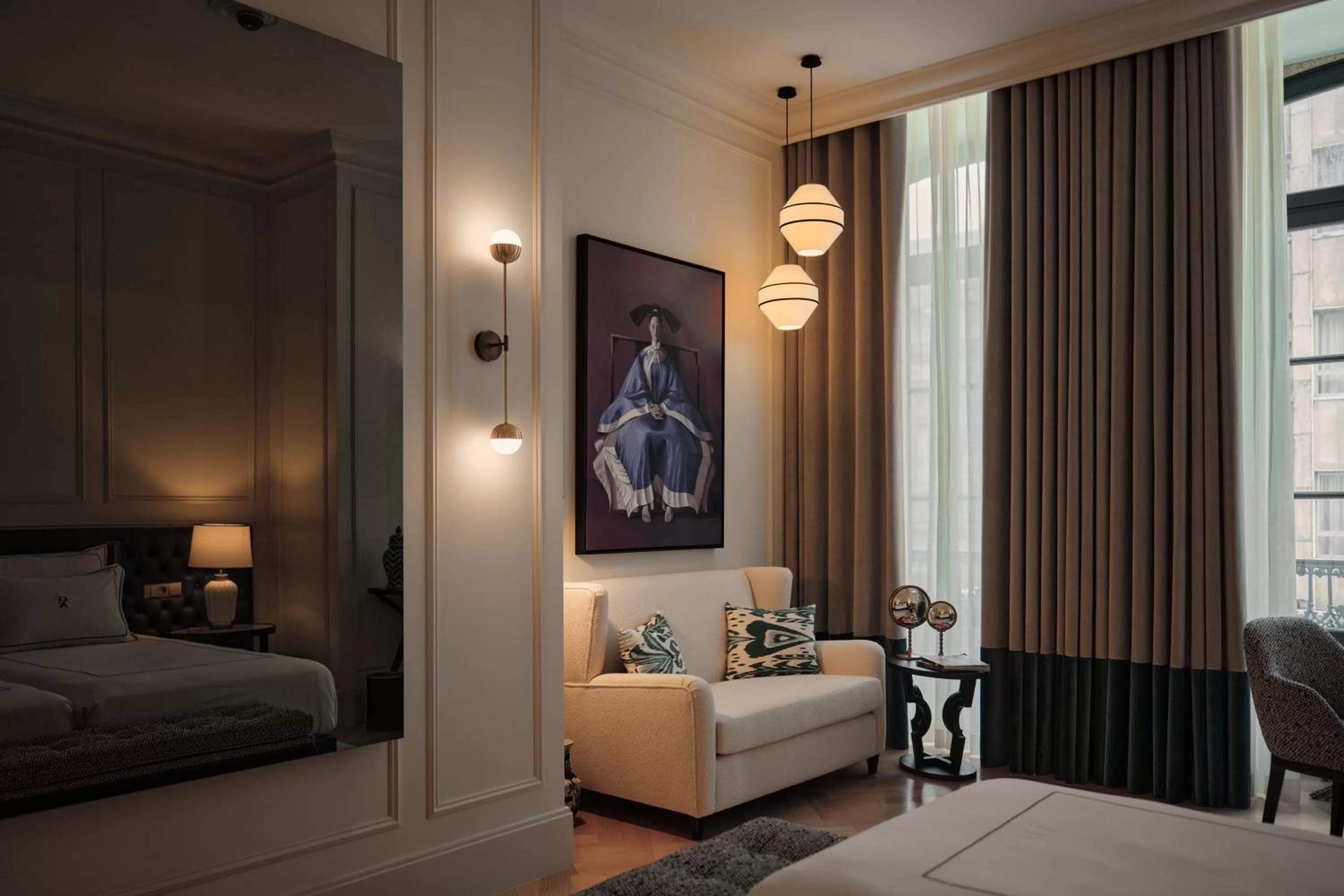 Seating area, Bed in GA Palace Hotel & Spa, a XIXth-Century Villa