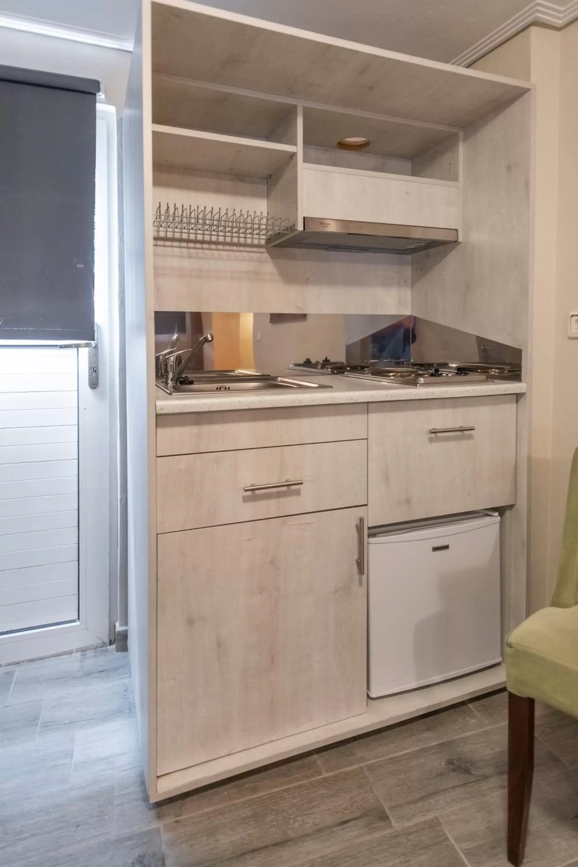 Kitchen/Kitchenette in Apartments Tina FREE transfer from-to the airport
