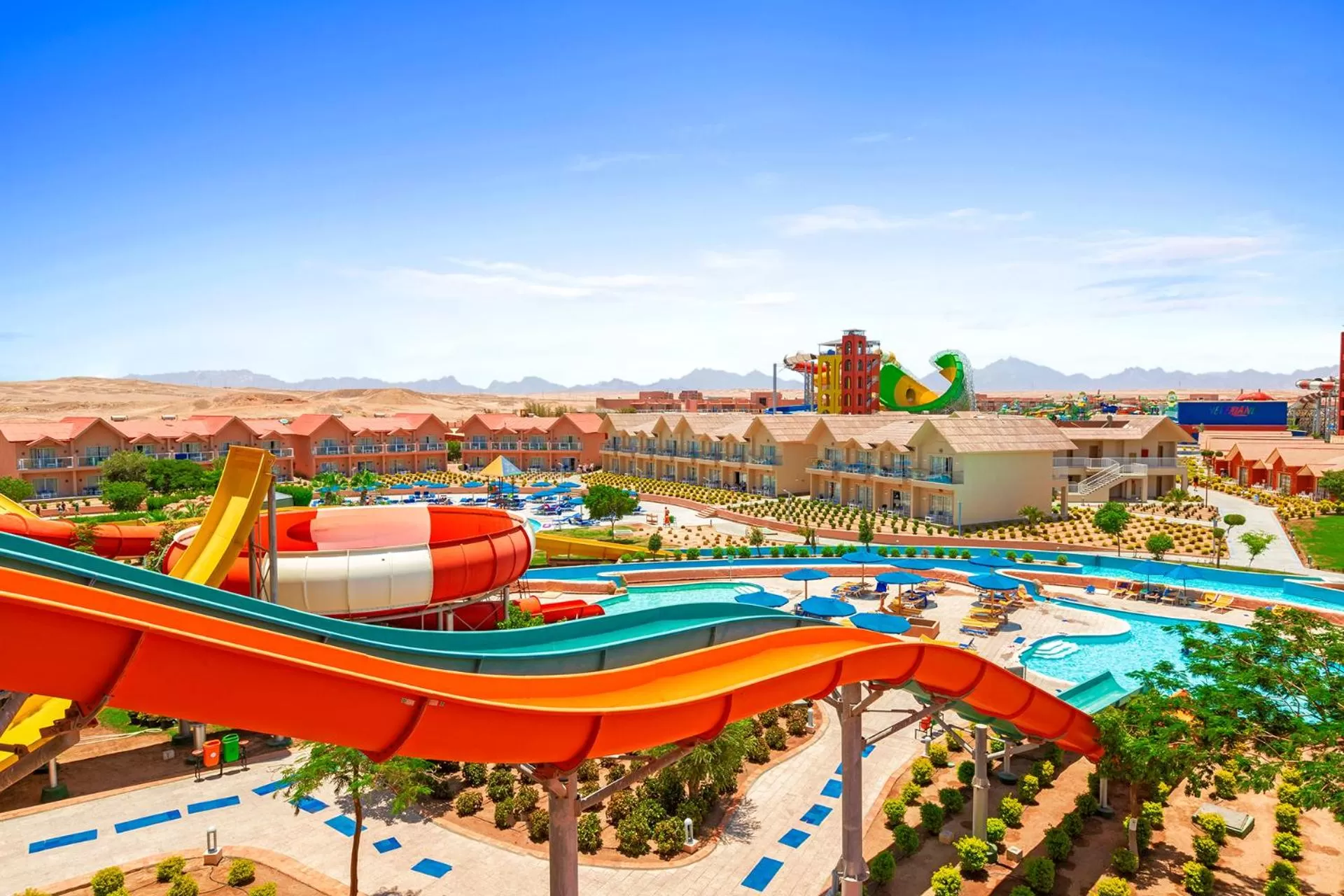 Aqua park in Neverland City Hurghada - Pickalbatros