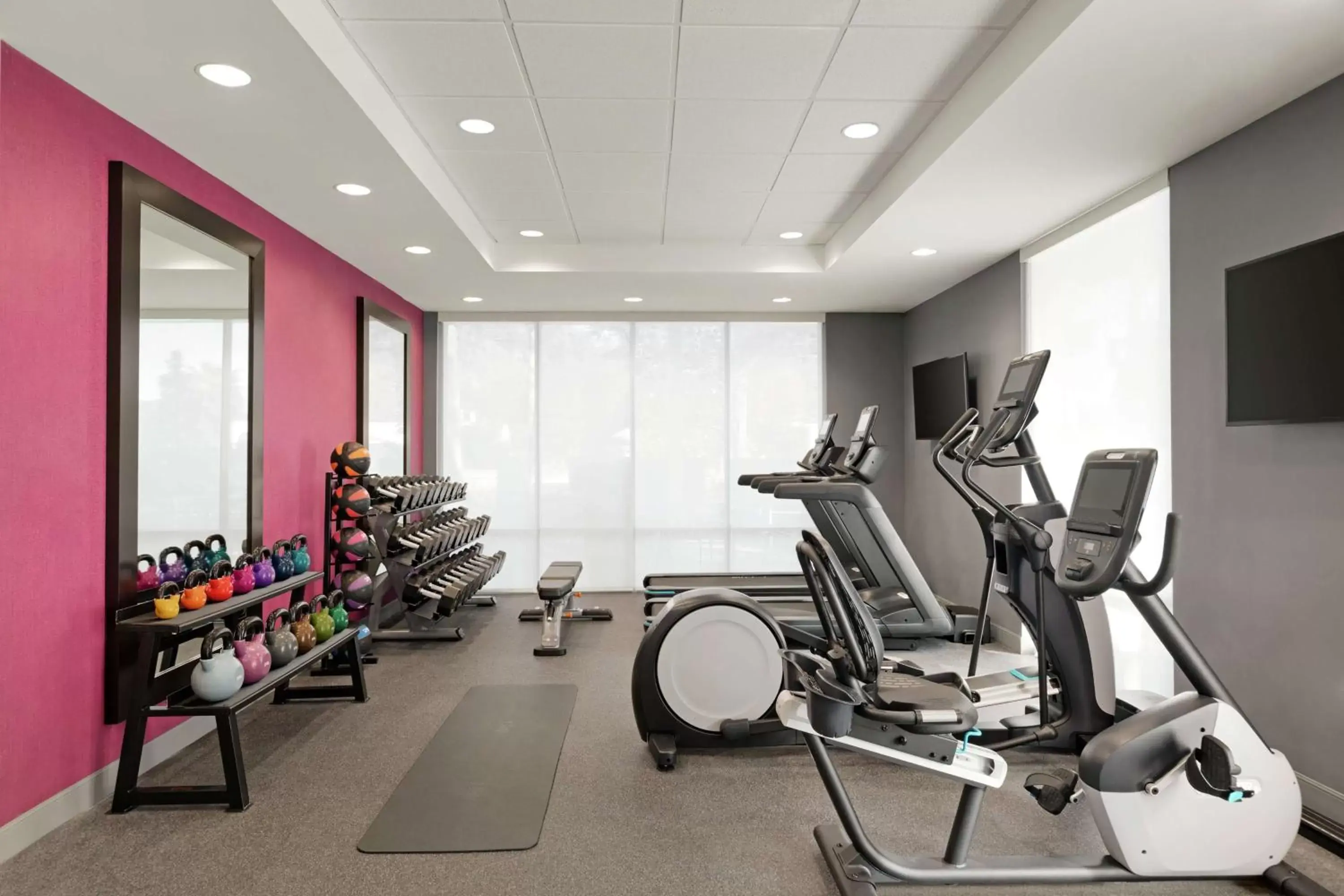 Fitness centre/facilities, Fitness Center/Facilities in Home2 Suites By Hilton Fernandina Beach on Amelia Island, FL