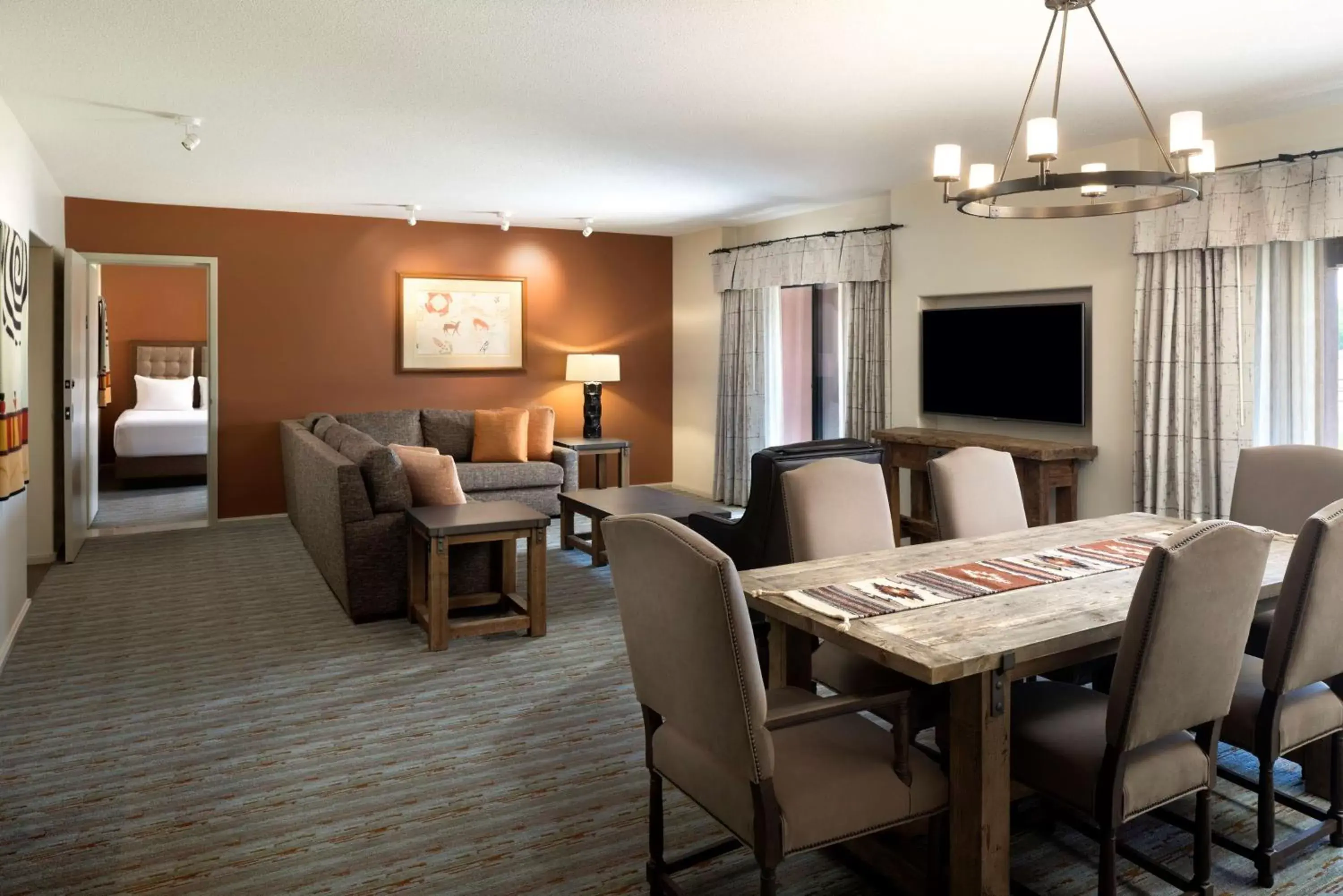 Photo of the whole room, Seating Area in Hyatt Regency Tamaya South Santa Fe