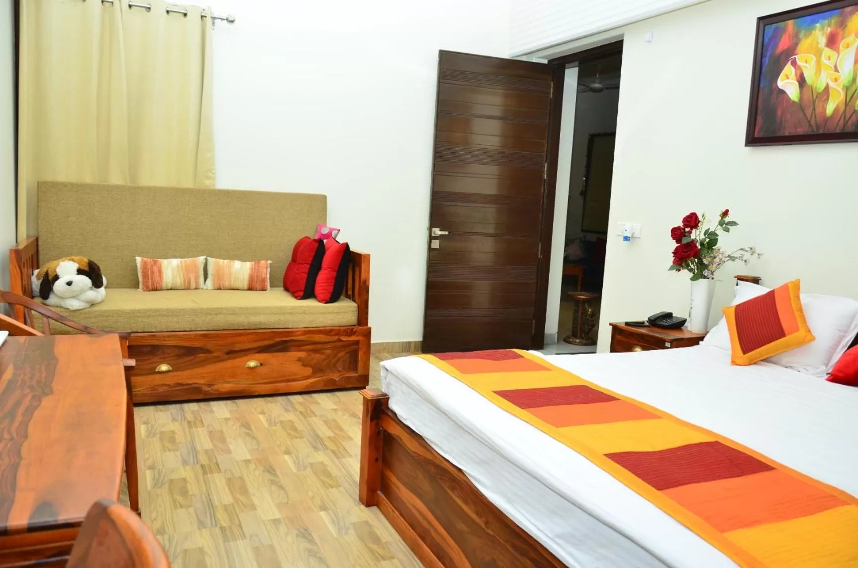 Bedroom, Bed in Mojo M Villa -Airport Boutique Hotel