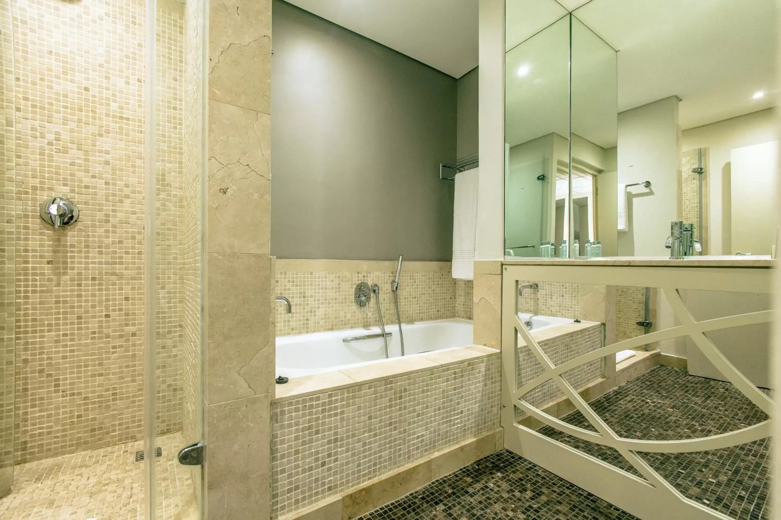 Shower, Bathroom in Lagoon Beach Hotel & Spa