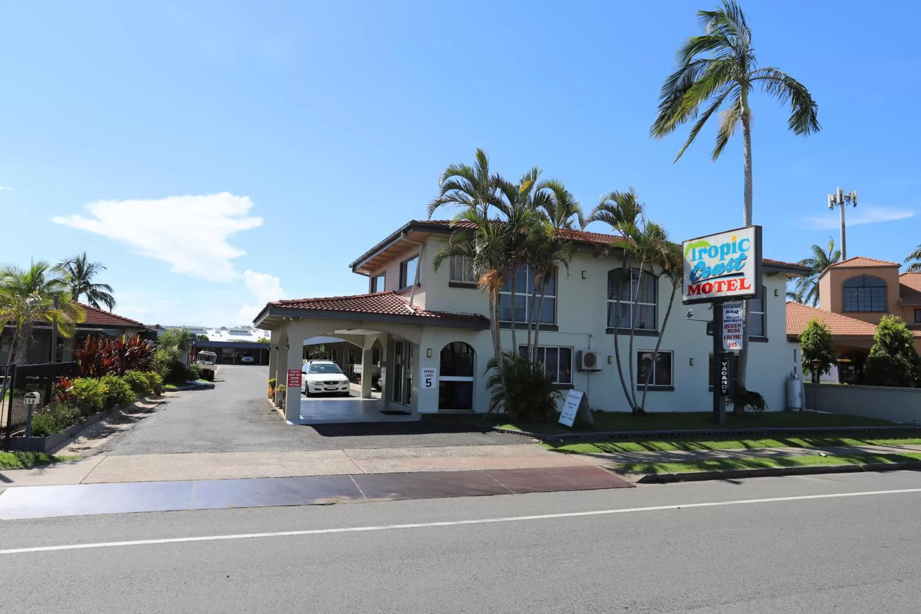Property Building in Tropic Coast Motel
