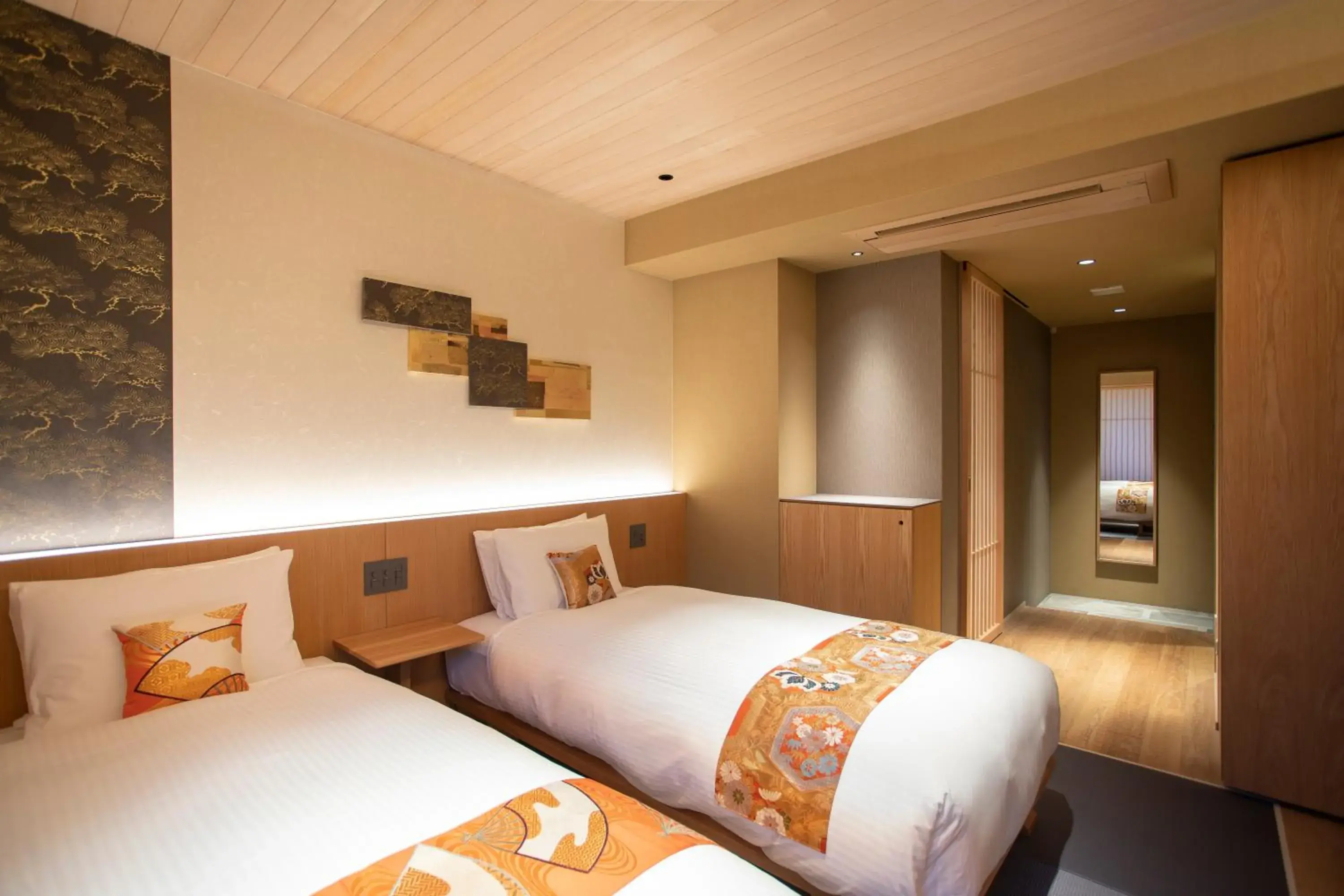Bed in HOTEL LEGASTA KYOTO HIGASHIYAMA SANJO