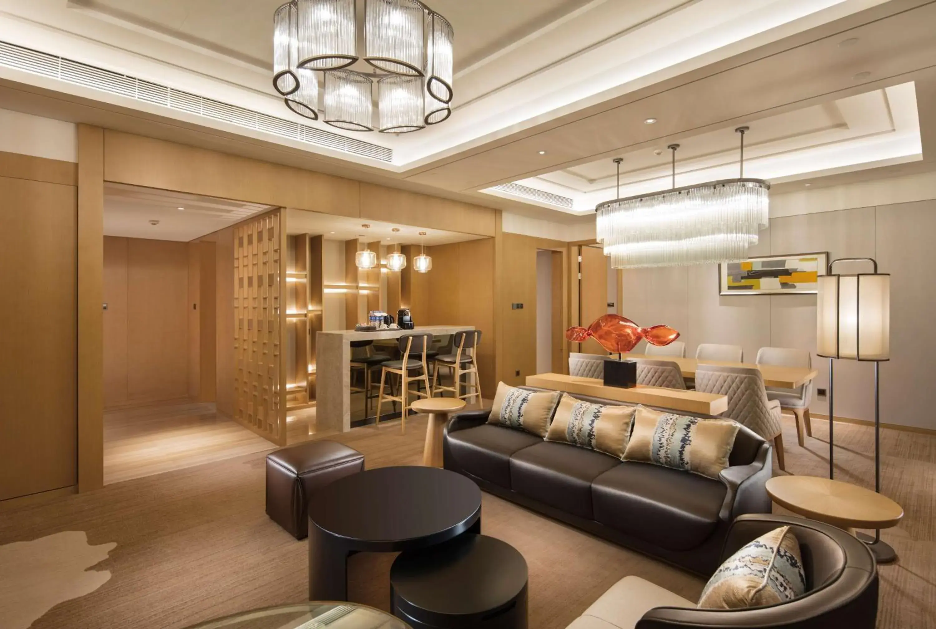 Living room, Seating Area in DoubleTree by Hilton Chengdu Longquanyi