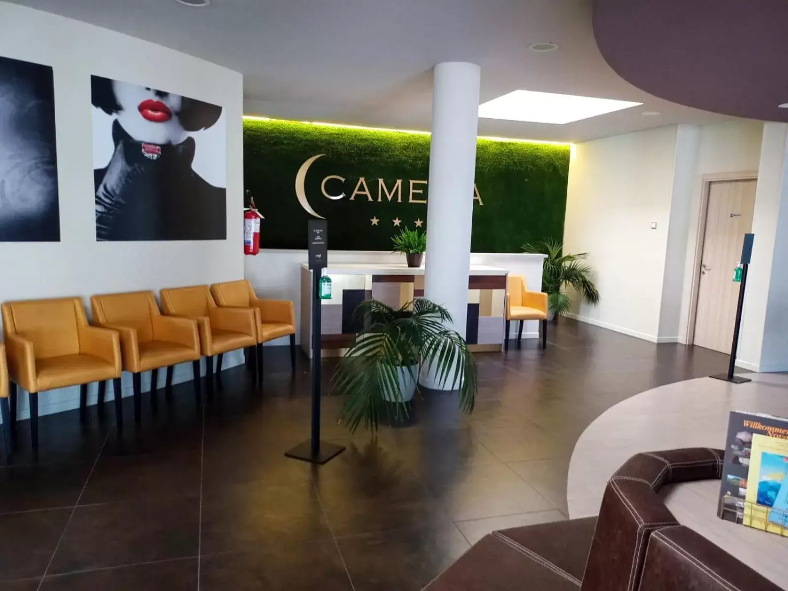 Lobby or reception in Hotel Camelia