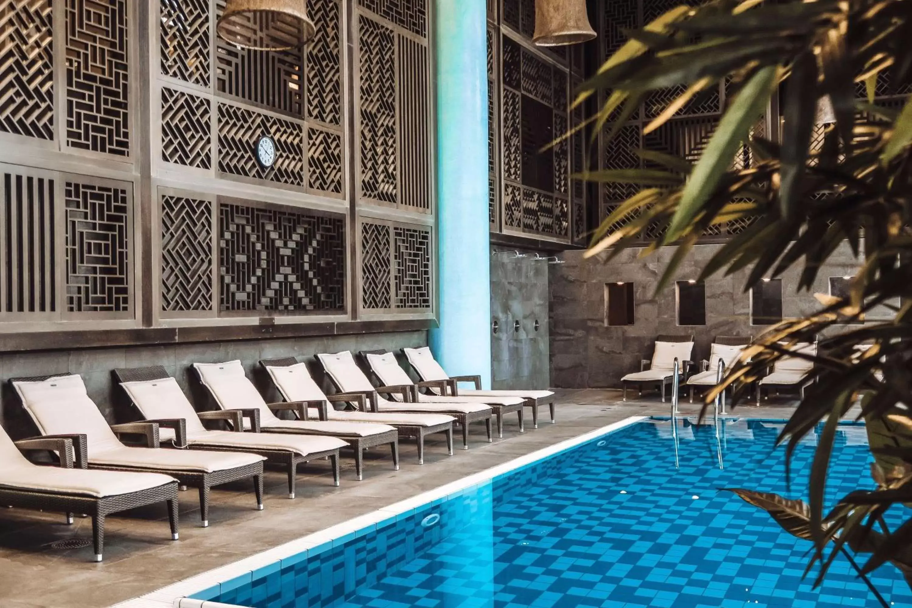 Swimming Pool in Hilton Evian Les Bains