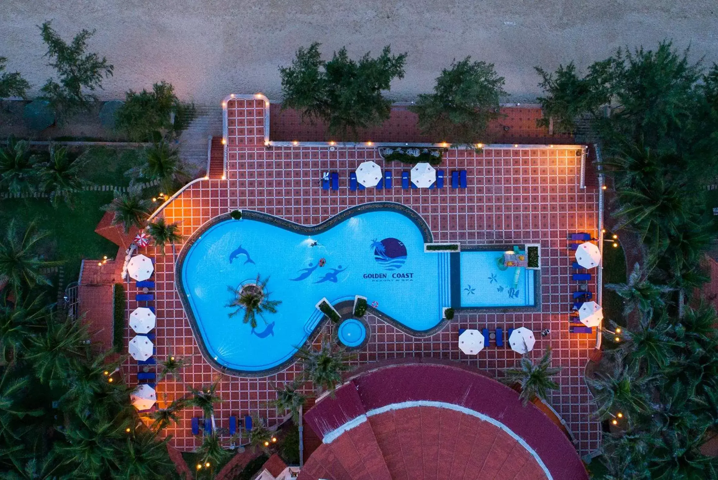 Pool View in Golden Coast Resort & Spa