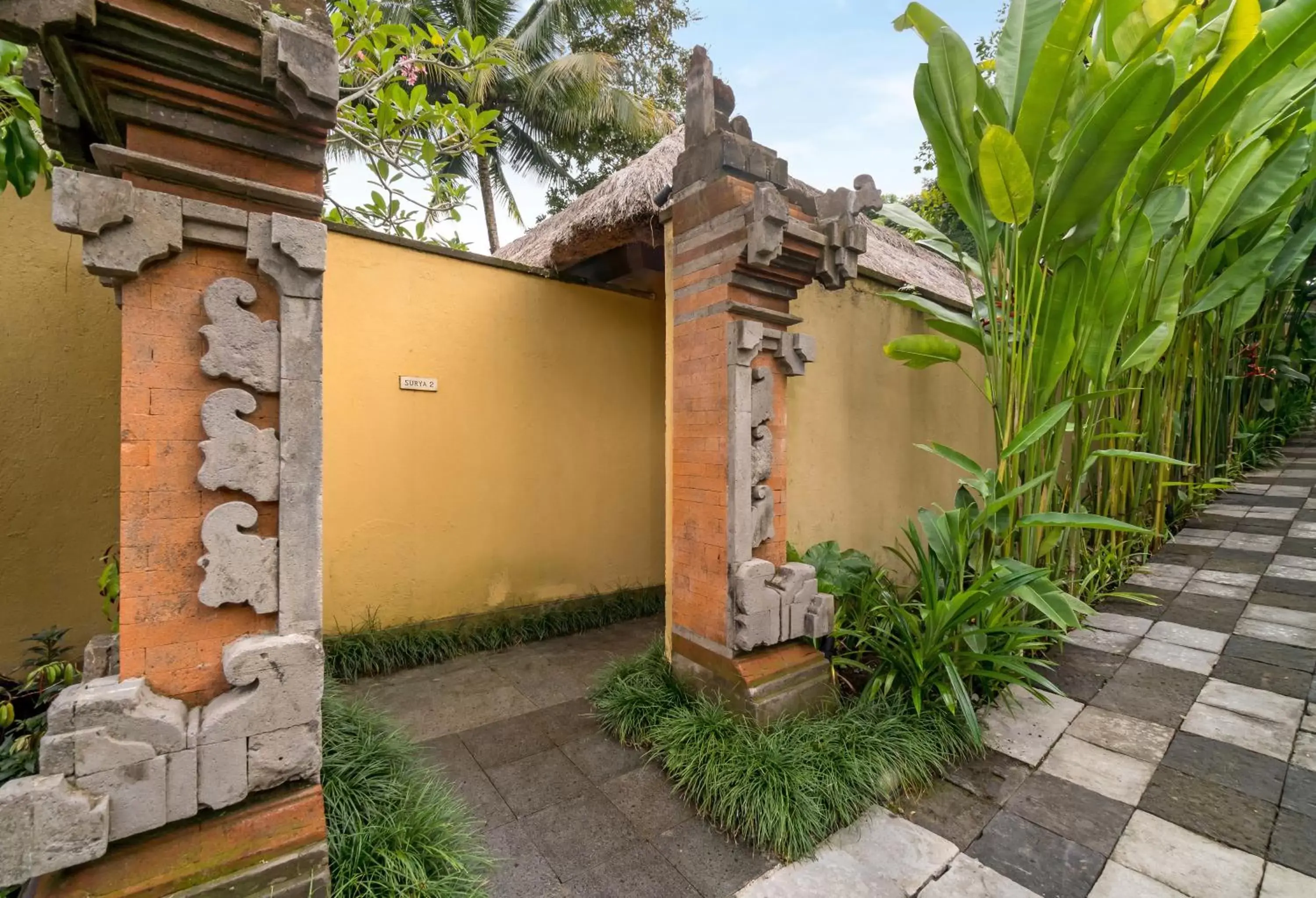 Facade/entrance, Property Building in Ubud Green Resort Villas Powered by Archipelago